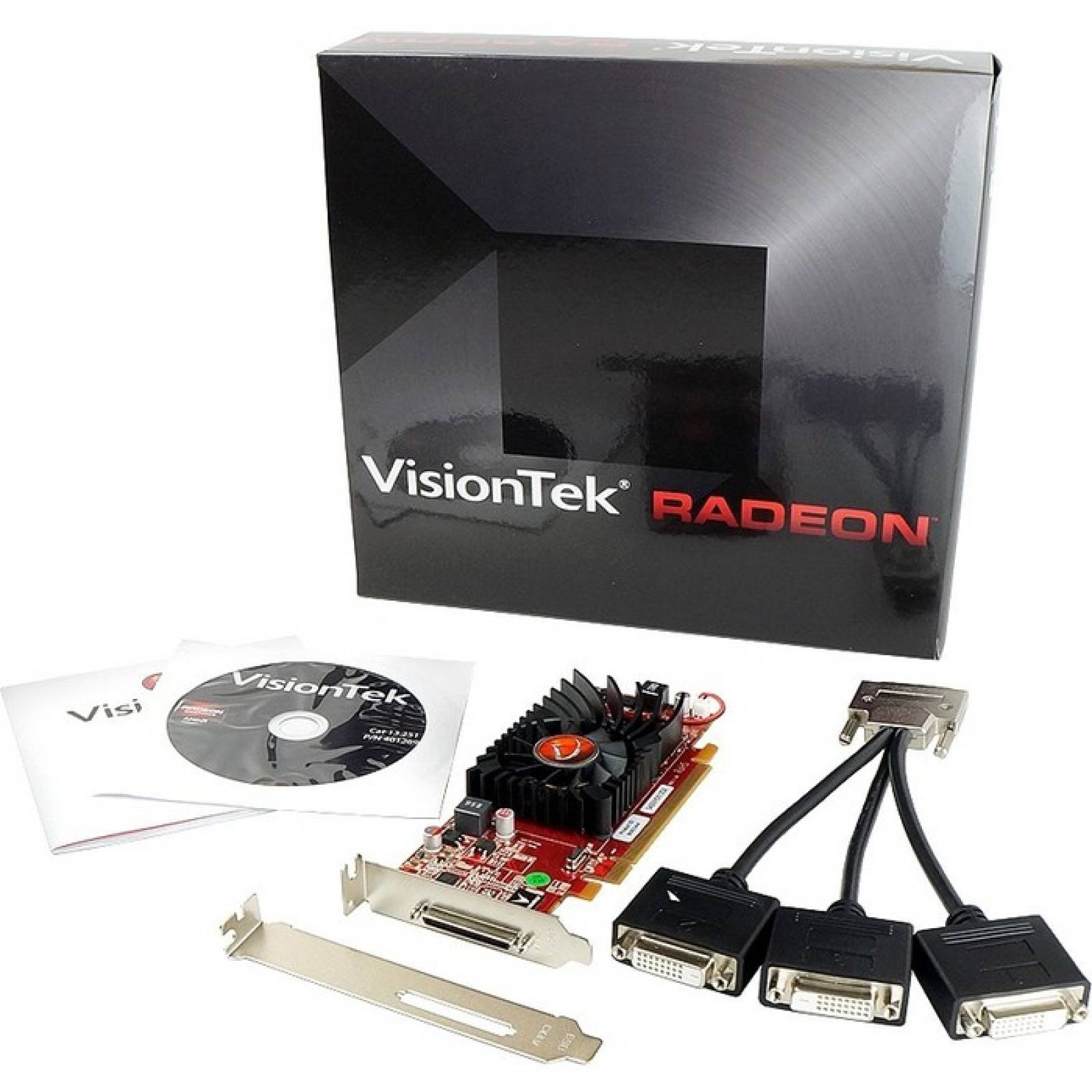 VisionTek 900344 Radeon HD 5450 Tarjeta grfica 512 MB DDR3 SDRAM Perfil bajo