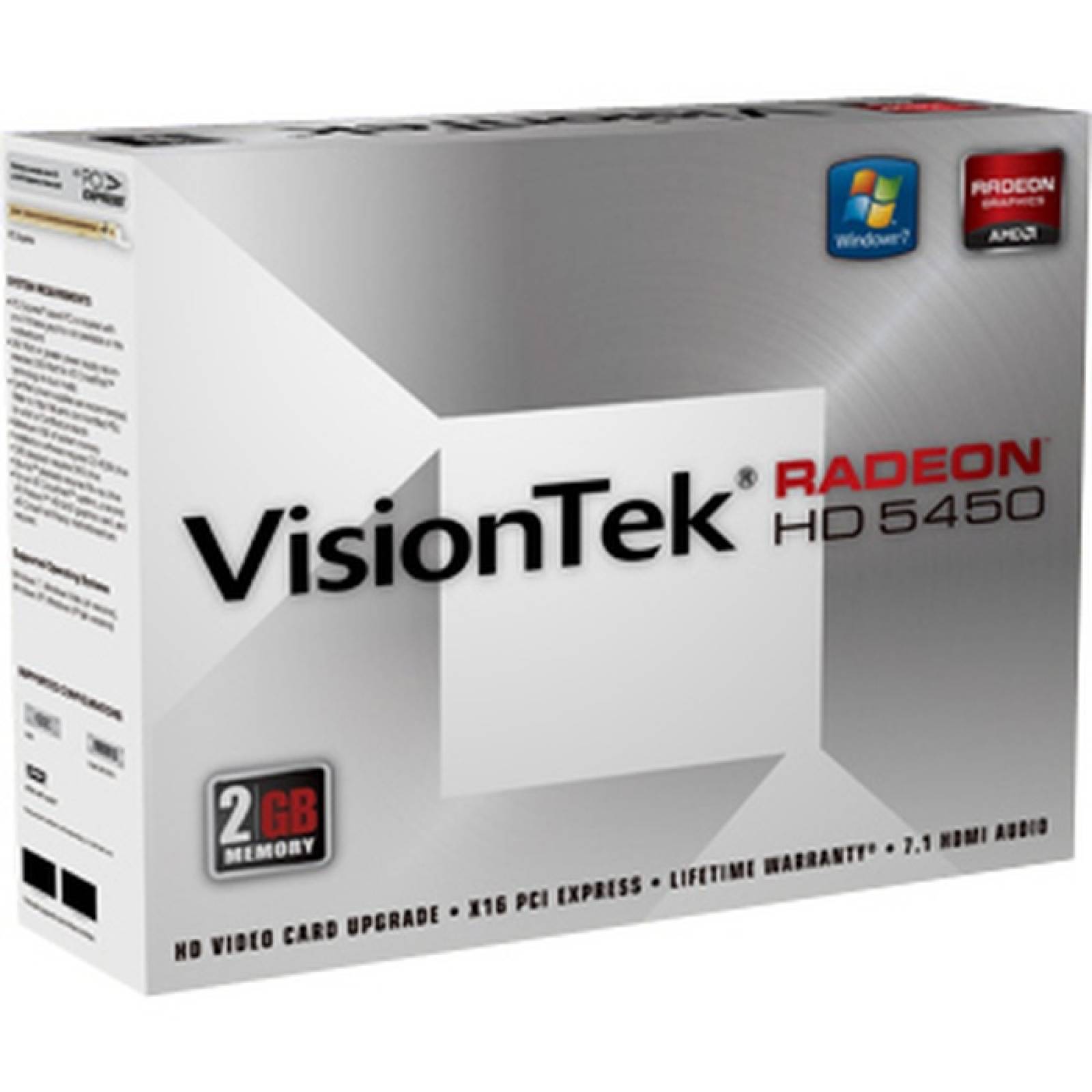 VisionTek 900356 Radeon HD 5450 Tarjeta grfica 2 GB DDR3 SDRAM