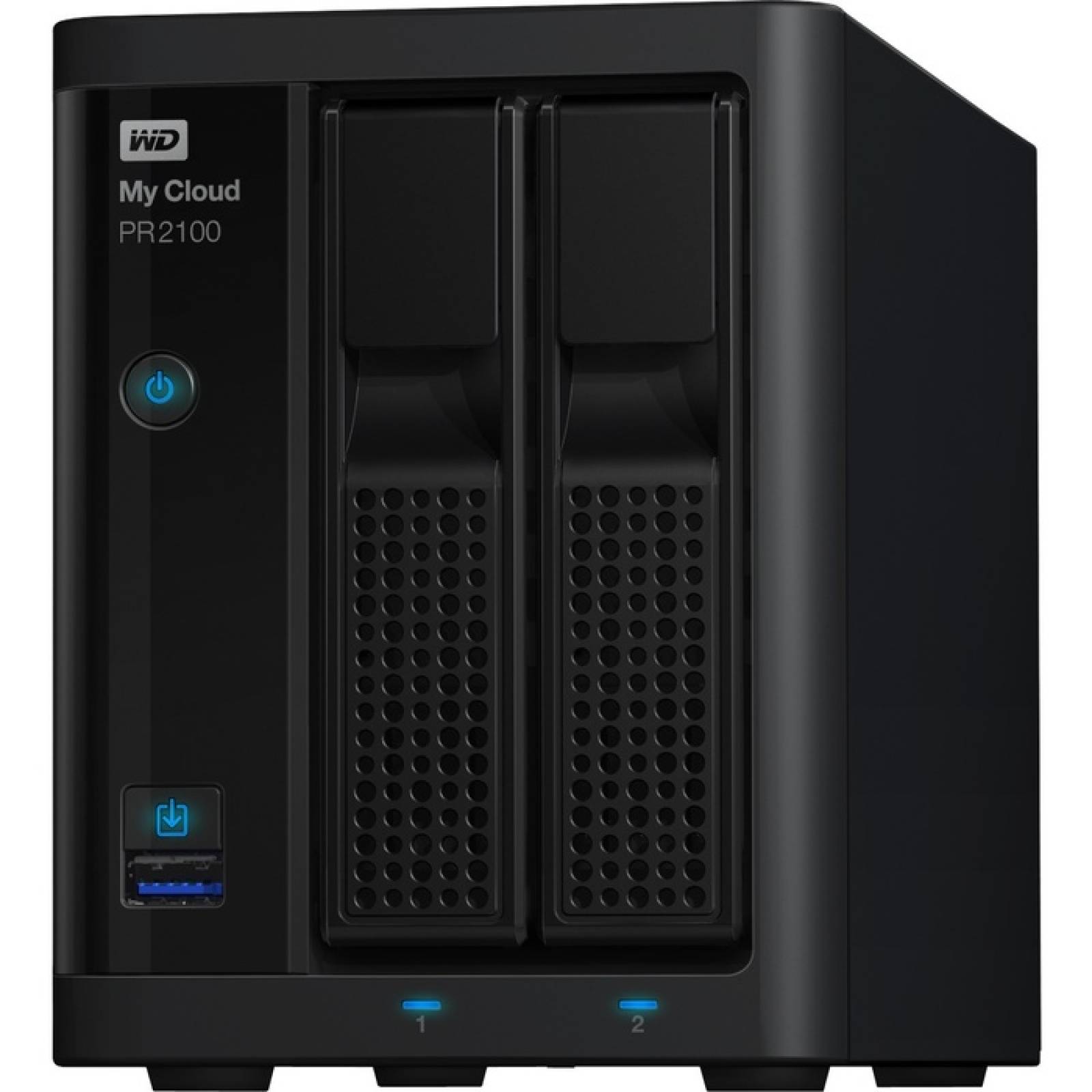 Servidor de medios WD 8TB My Cloud PR2100 Pro Series con transcodificacin NAS  Almacenamiento conectado a la red