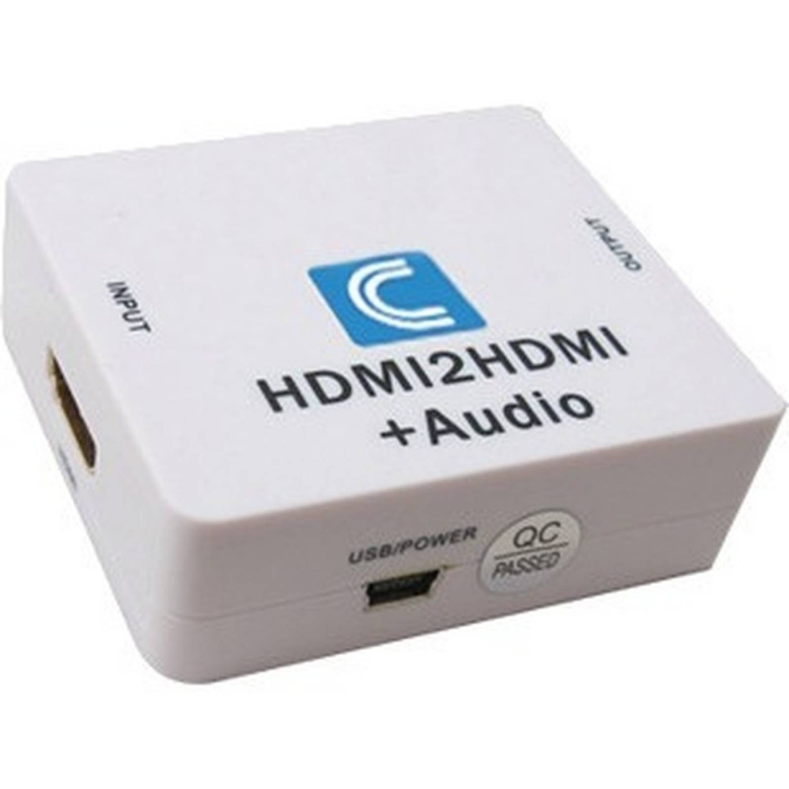 Conversor de HDMI a HDMI y audio completo