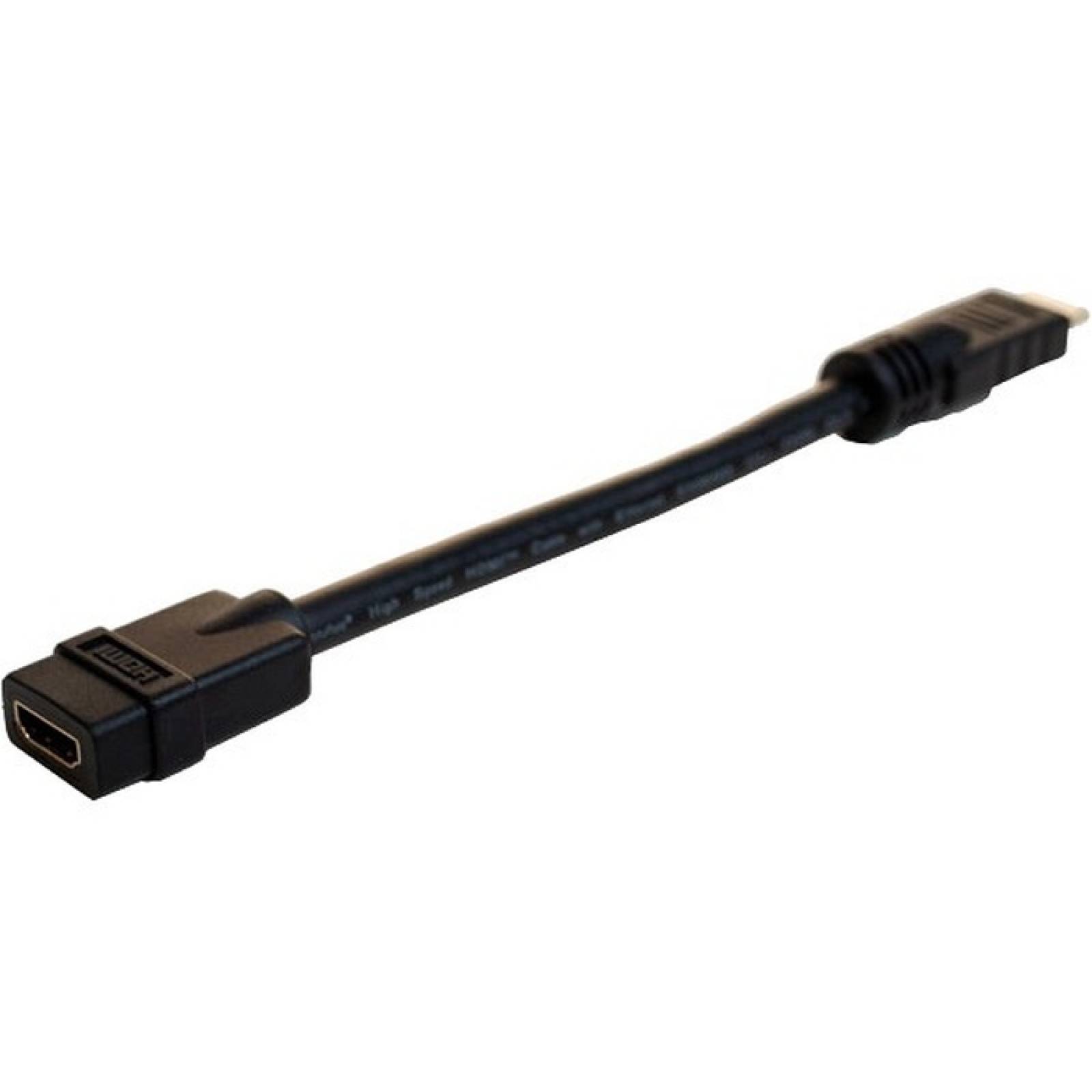 Cable HDMI de alta velocidad completo serie Pro AV  IT con Ethernet macho a hembra de 8 pulgadas