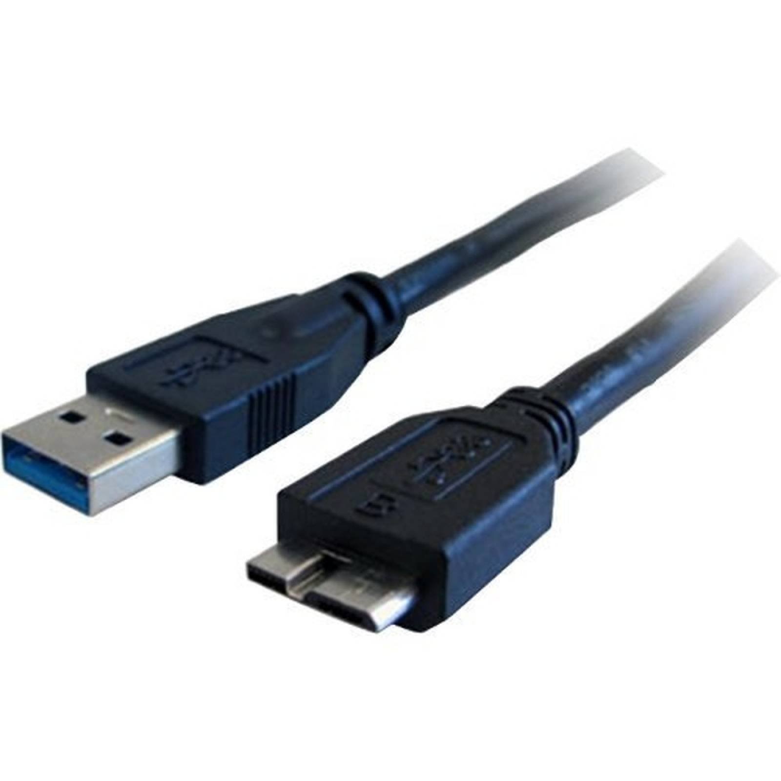 Cable USB 30 A macho a Micro B macho de 3 pies