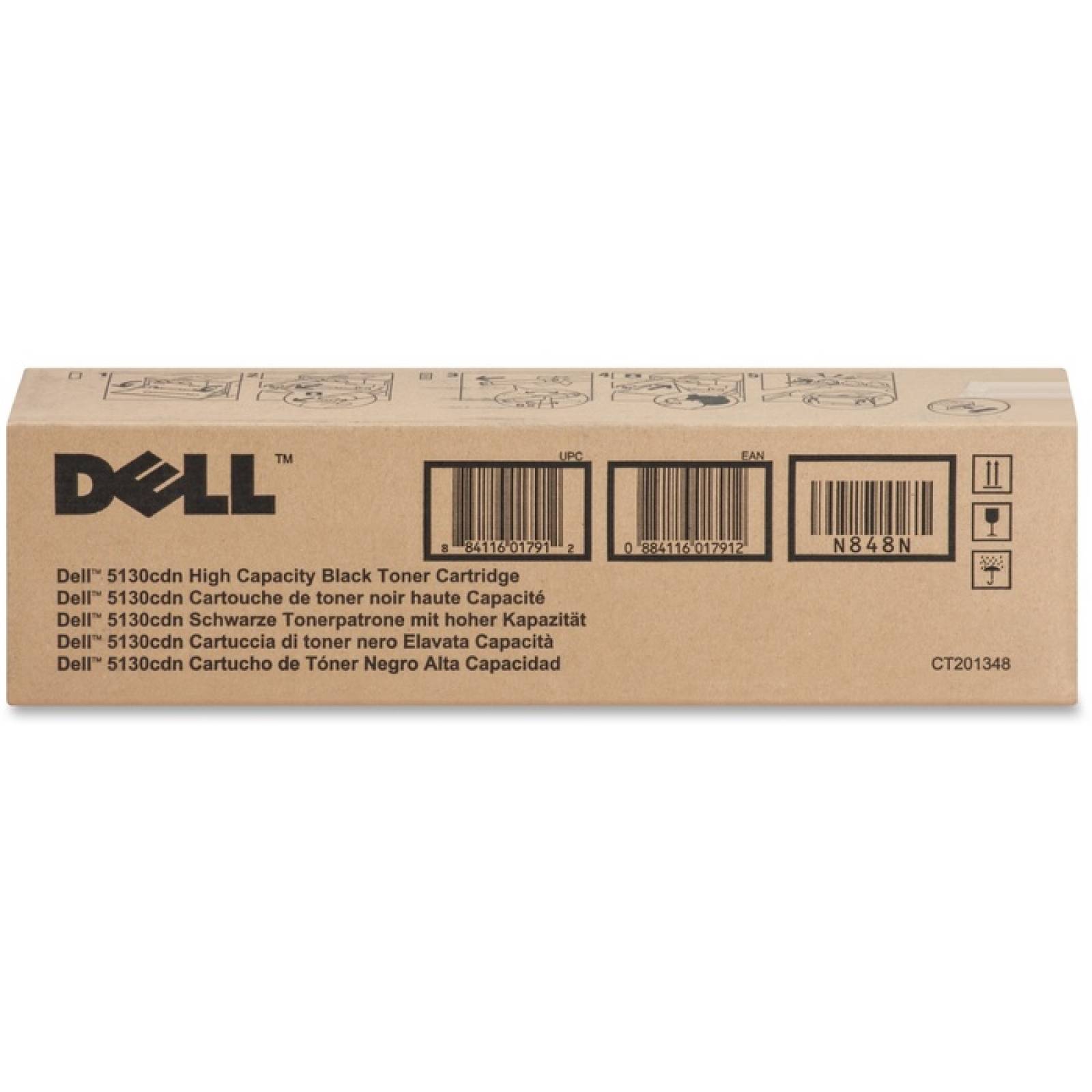 Cartucho de tner Dell N848N