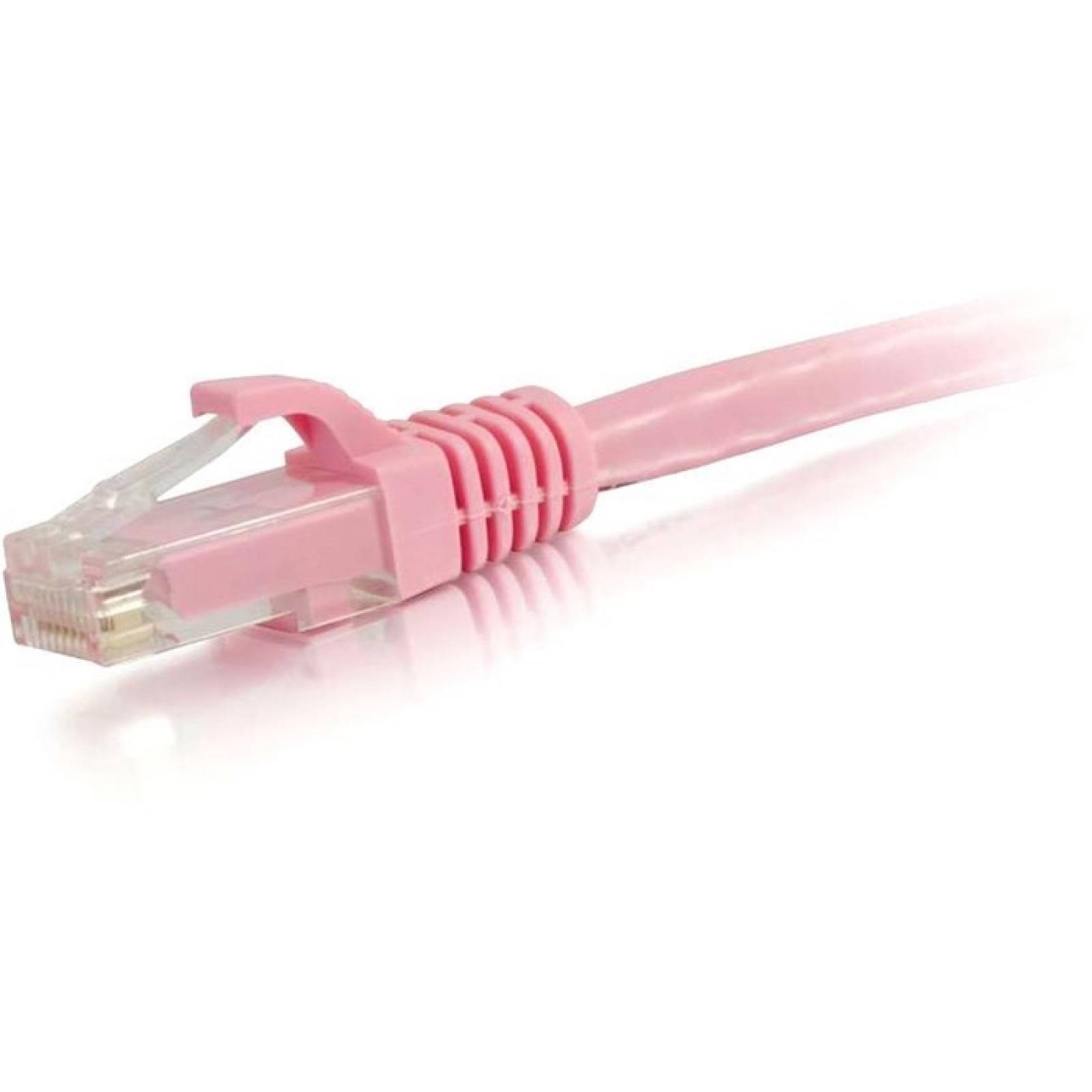 C2G2ft Cat6 Cable de parche de red sin apantallamiento (UTP) sin proteccin (rosa)