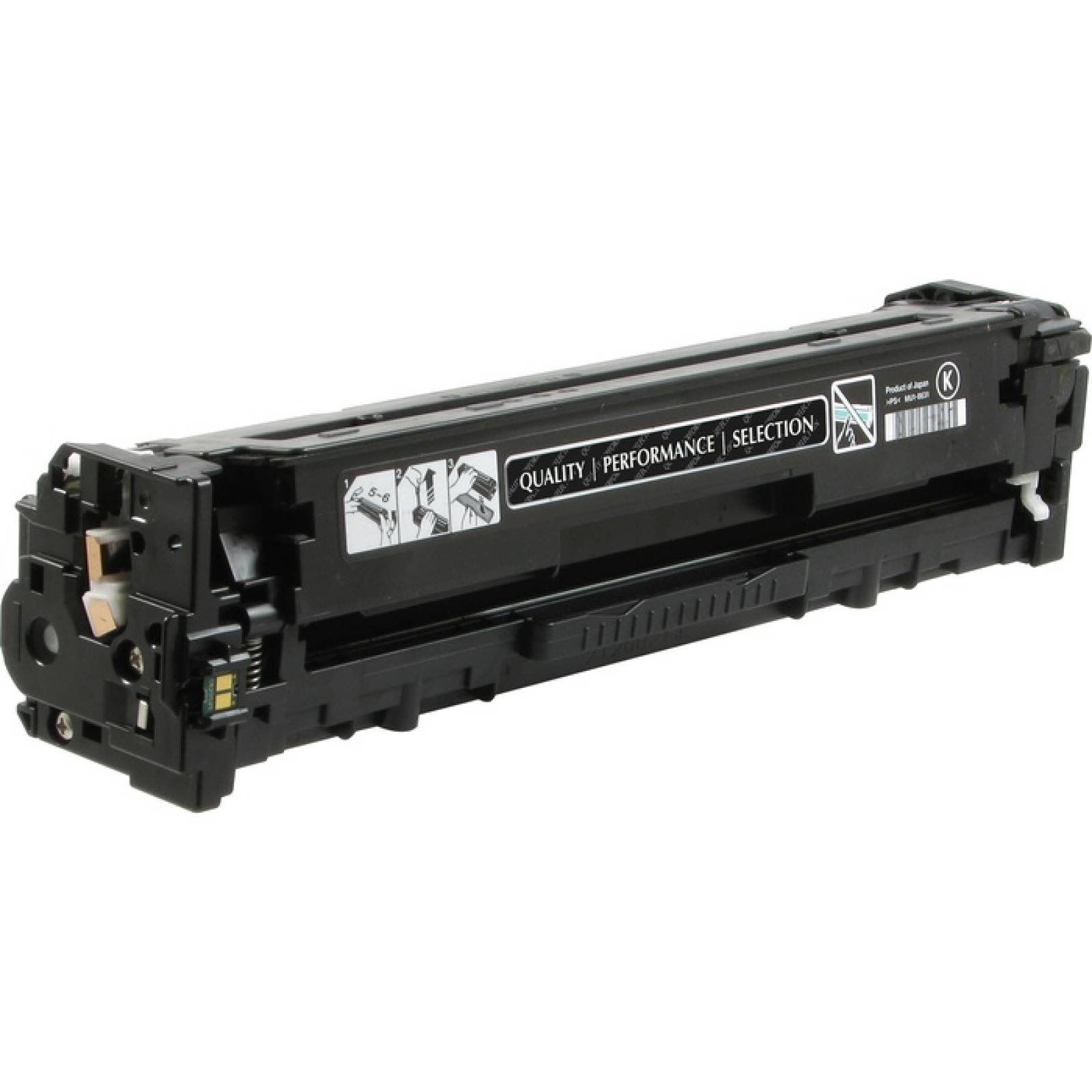 Cartucho de tner negro remanufacturado V7 para HP CF210A (HP 131A) rendimiento de 1600 pginas