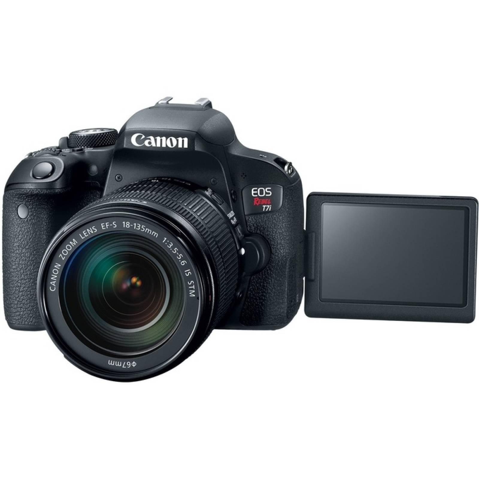 Canon EOS Rebel T7i Cmara SLR digital de 242 megapxeles con lente  18 mm  135 mm