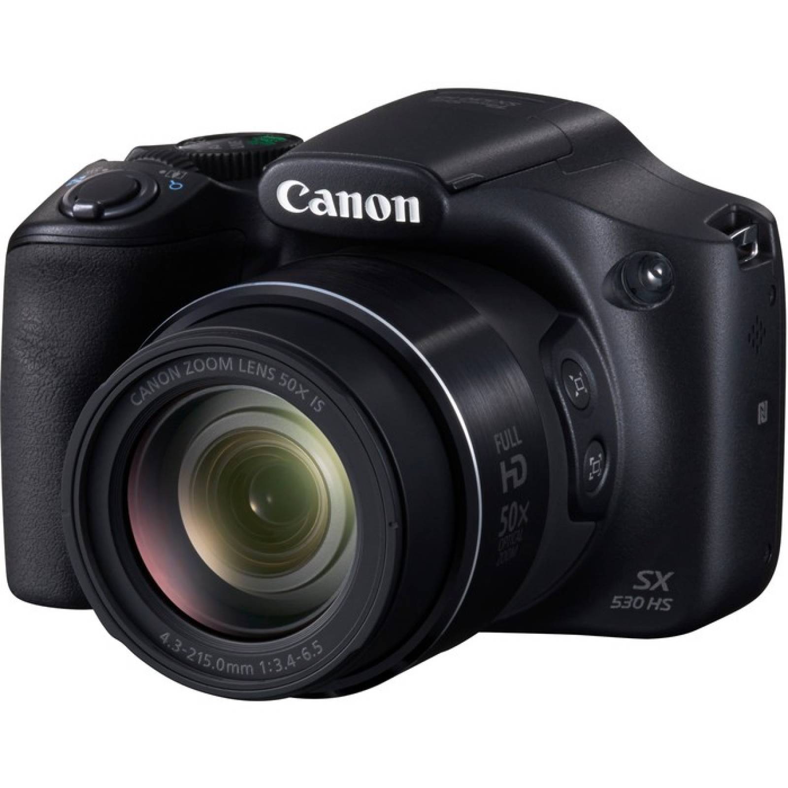 Cmara compacta Canon PowerShot SX530 HS de 16 megapxeles  Negro