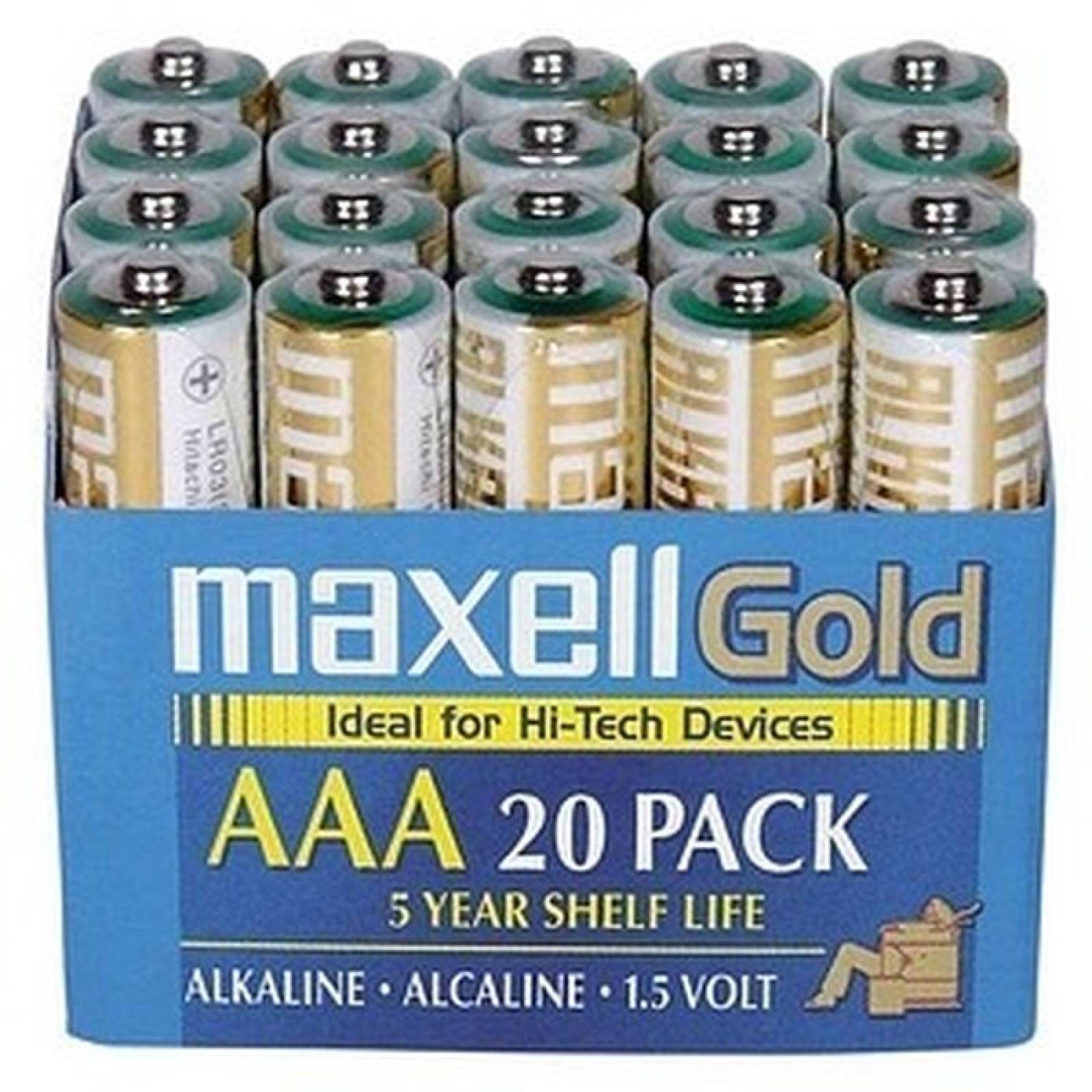 Maxell AAA alcalina de uso general de la batera