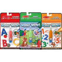 Melissa Amp Doug Water Wow Bundle Animales Alfabetos Y Nmeros Pintura