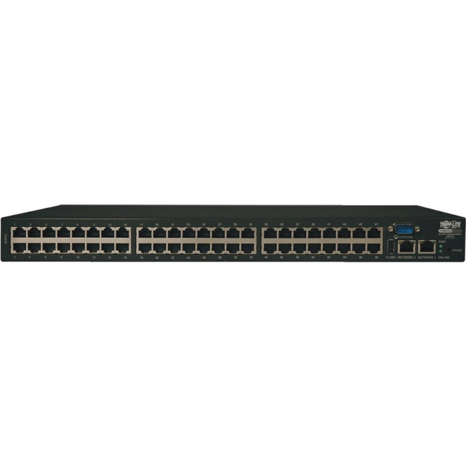 48PORT IP SERIAL CONSOLE SVR 1U ENUAL DUAL CONSTRUIDO EN EL MDEM