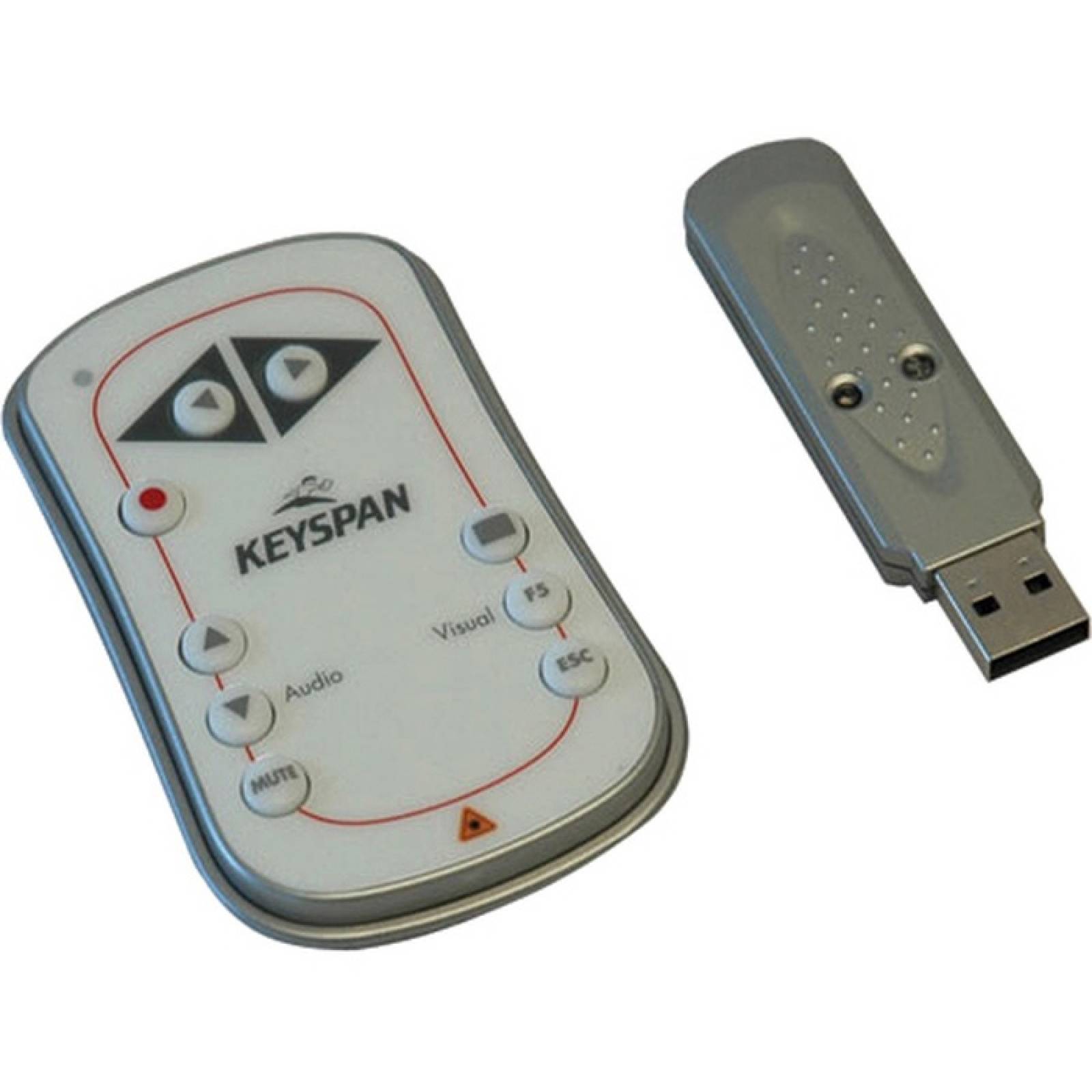 Tripp Lite Keyspan Easy Presenter control remoto inalmbrico con lser  audio blanco 60 pies