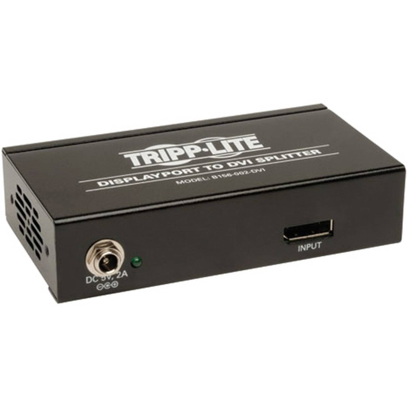 Tripp Lite Display de video de 2 puertos a 2 X DVI Monitor Video Splitter TAA GSA
