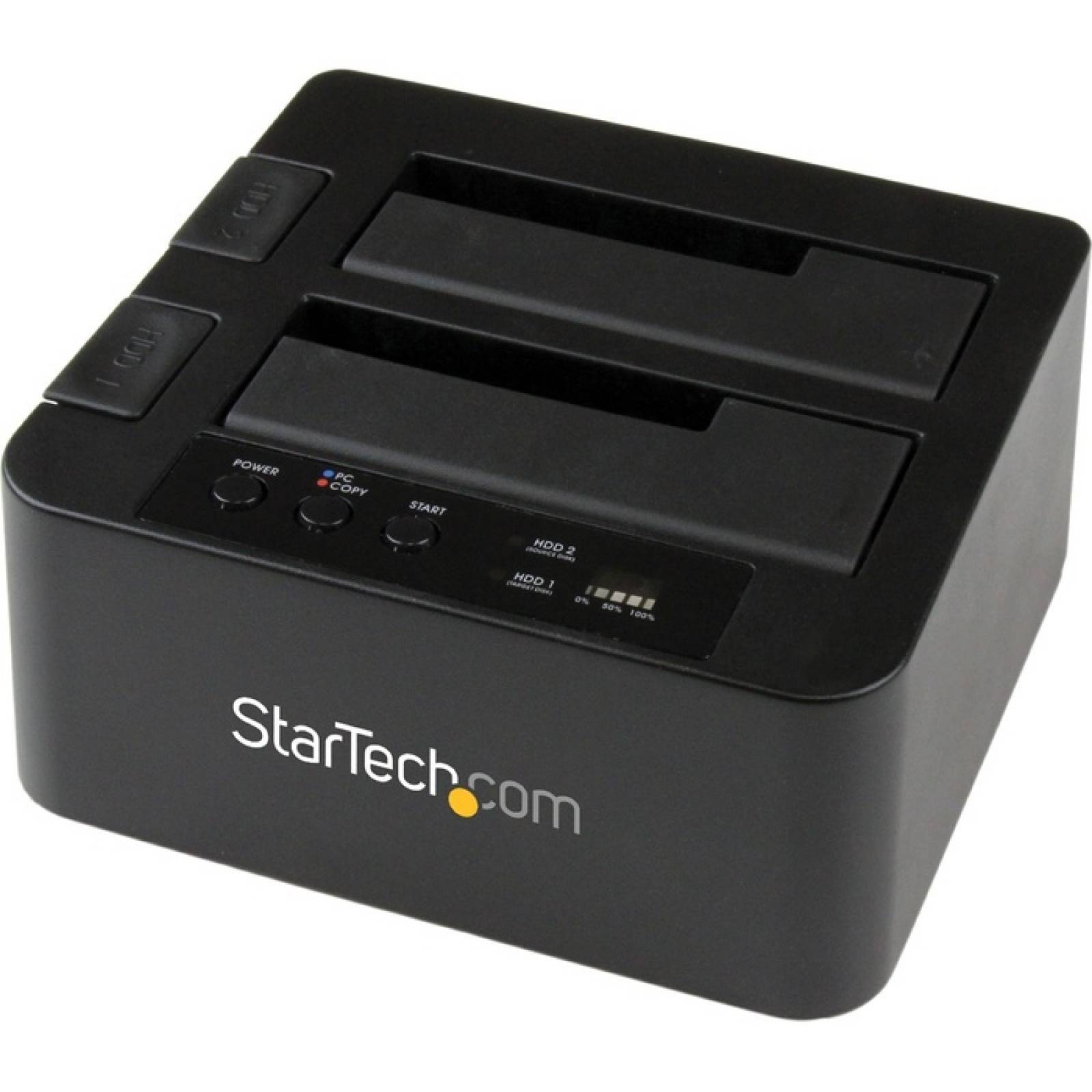 StarTechcom Base de duplicacin de disco duro eSATA  USB 30  HDD Cloner independiente con SATA 6Gbps para duplicaci