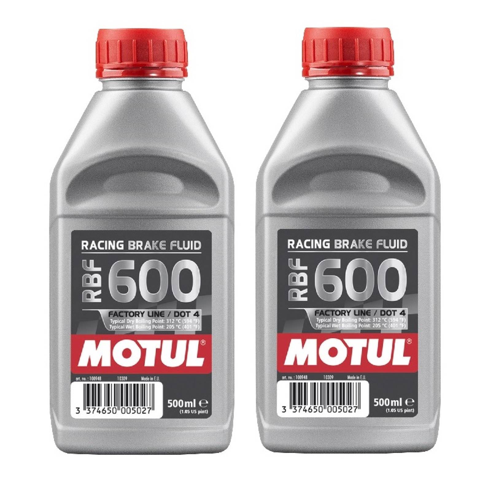 Liquido de frenos Motul RBF 600 500ml 2 piezas