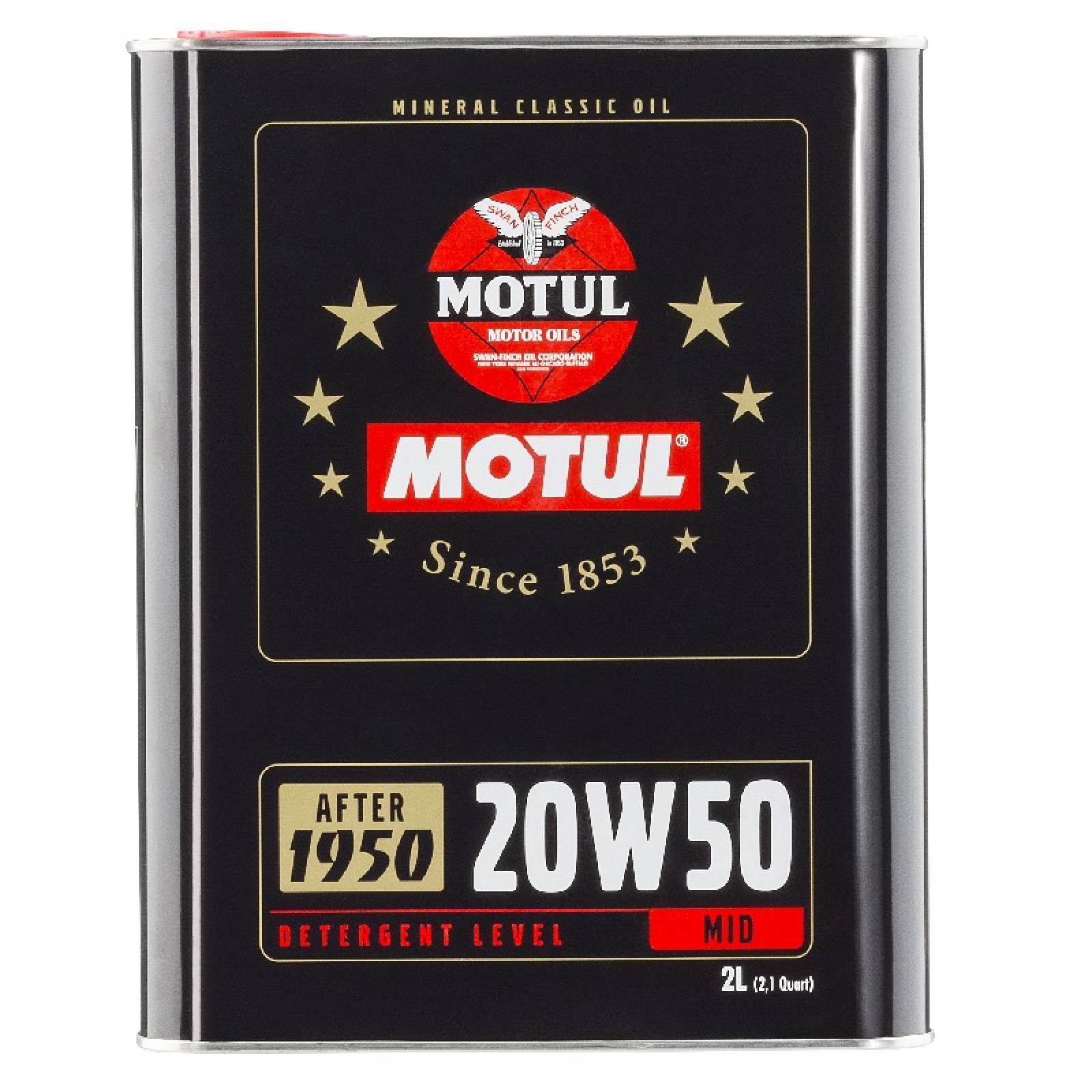 Aceite Motor Classic Motul 20W50  2 Litros
