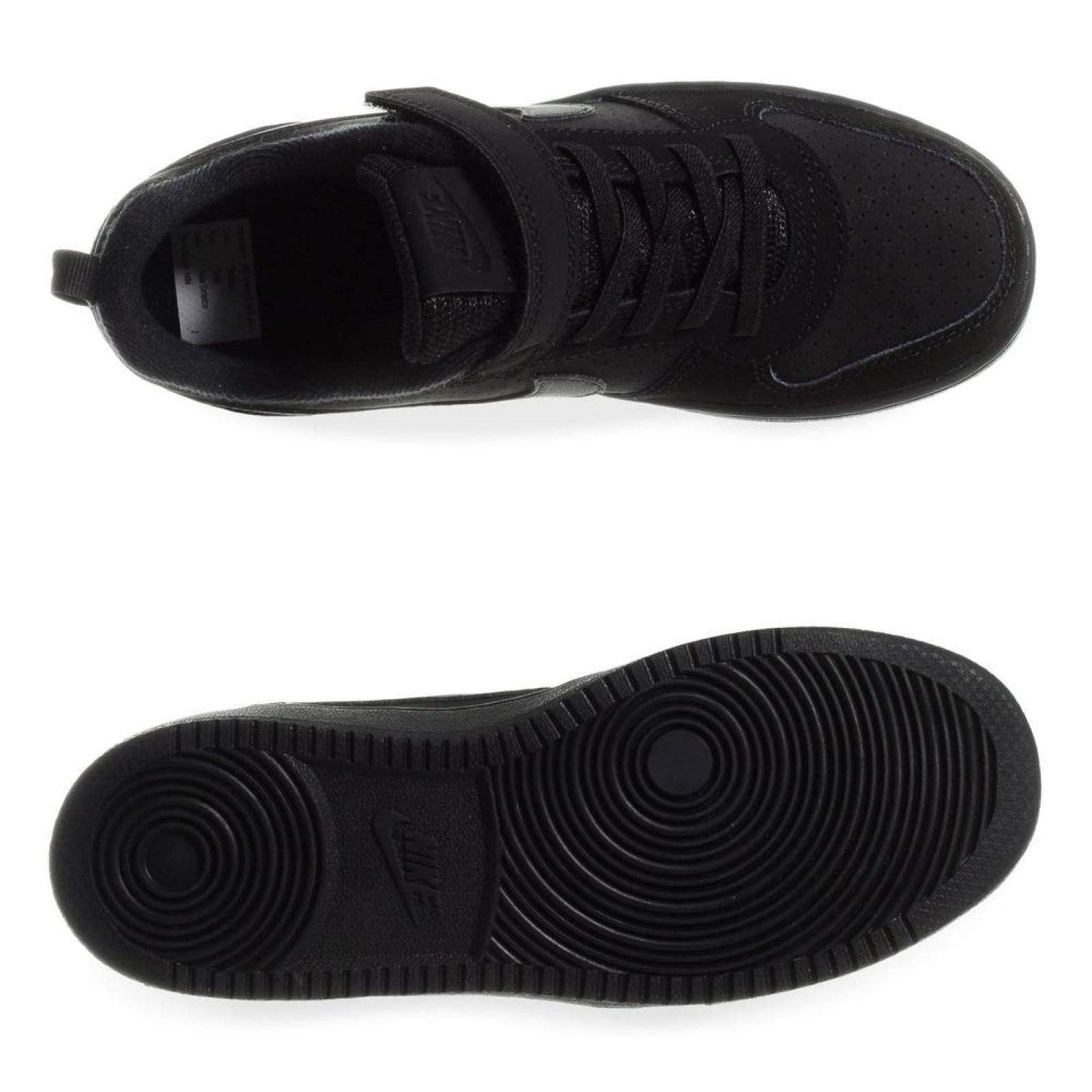 Tenis Nike Court Borough Low - 870025001 - Negro - Niños