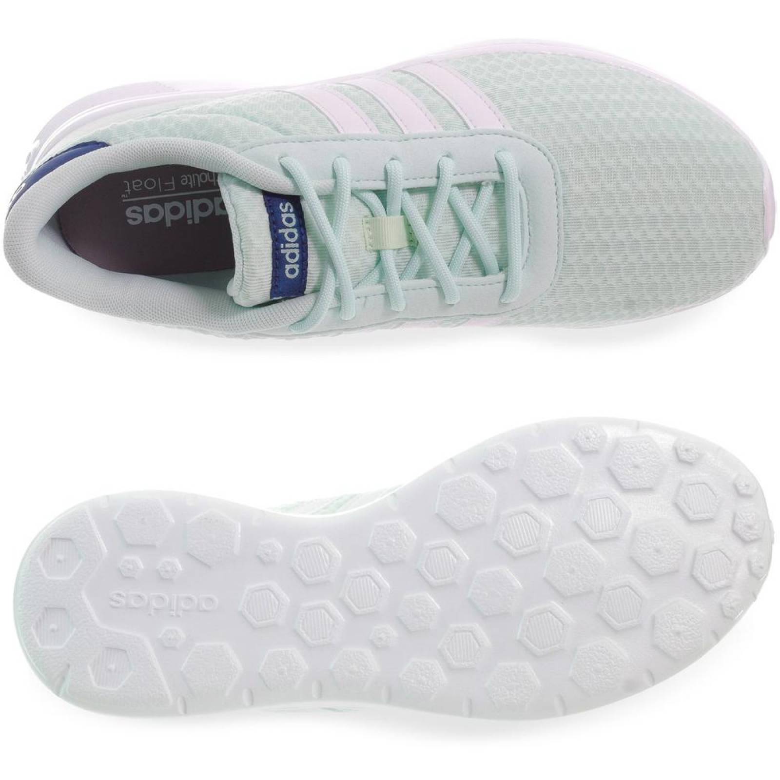 Tenis Adidas Lite Racer W - F34663 - Verde Pastel - Mujer