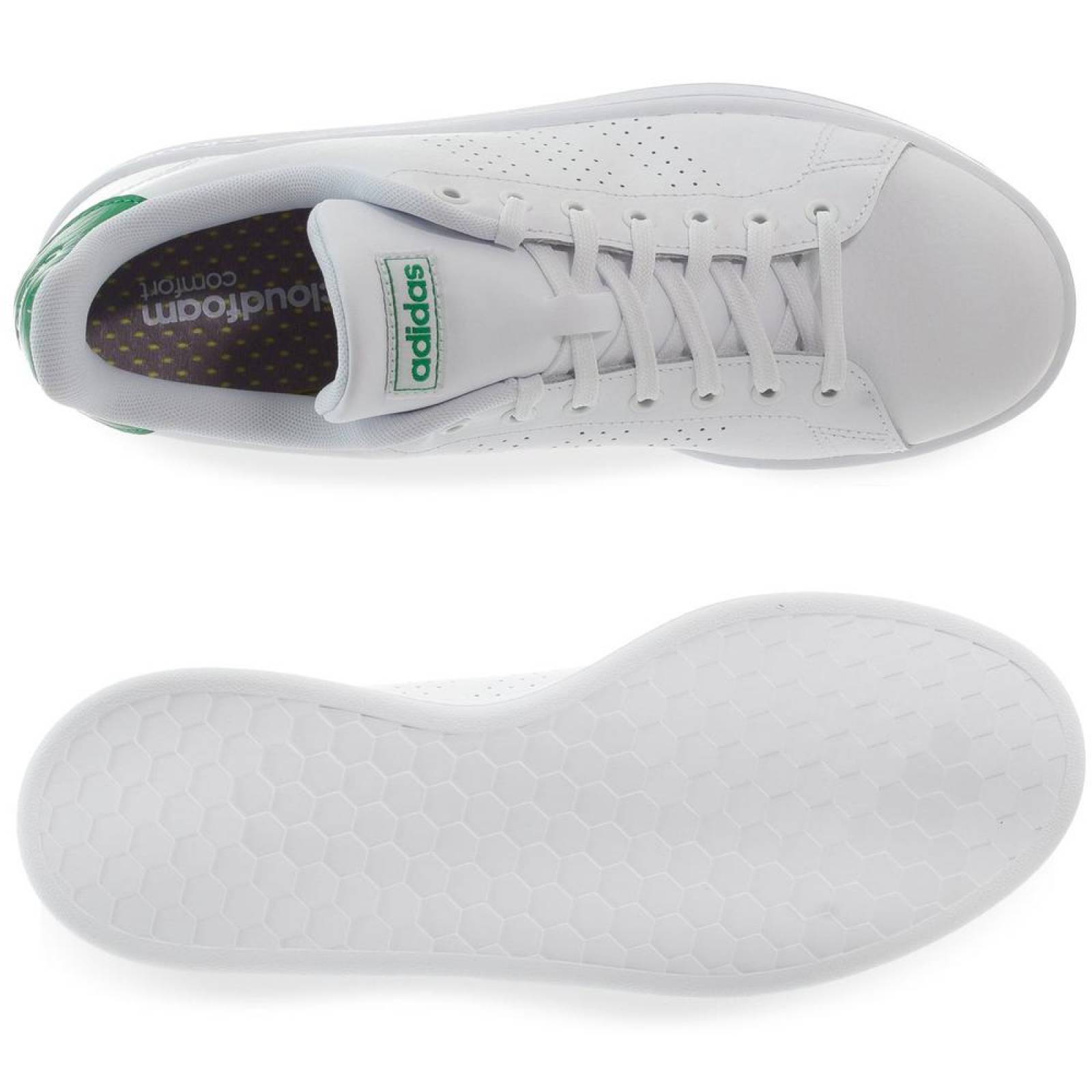 Tenis Adidas Advantage - F36424 - Blanco - Hombre 