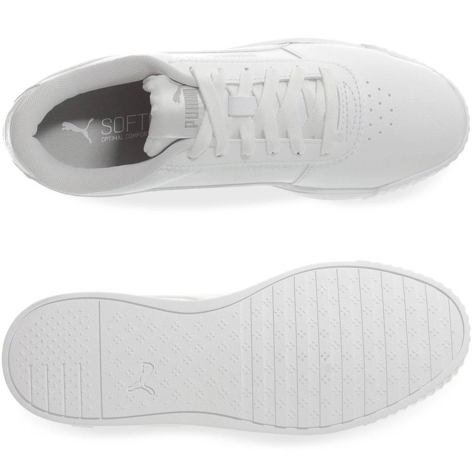 tenis puma blancos de mujer