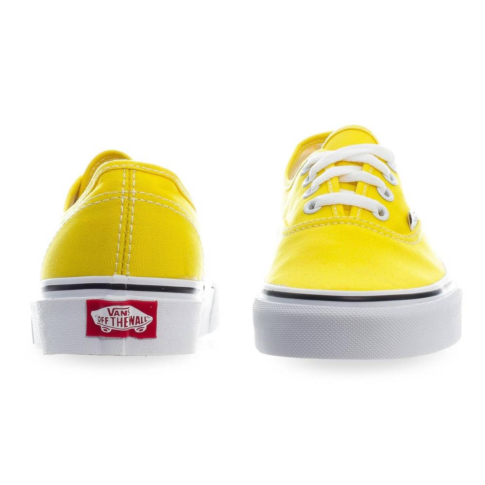 Tenis Vans Authentic - 2Z5IFSX - Amarillo - Mujer 