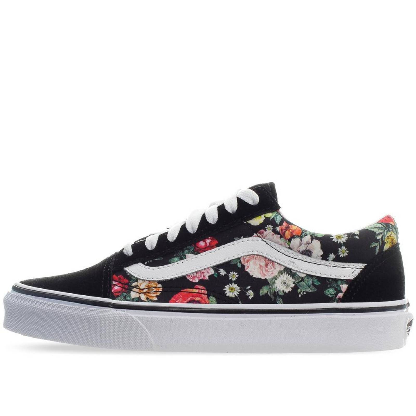 Tenis Vans Old Skool - 4BV5V8X - Negro - Mujer 