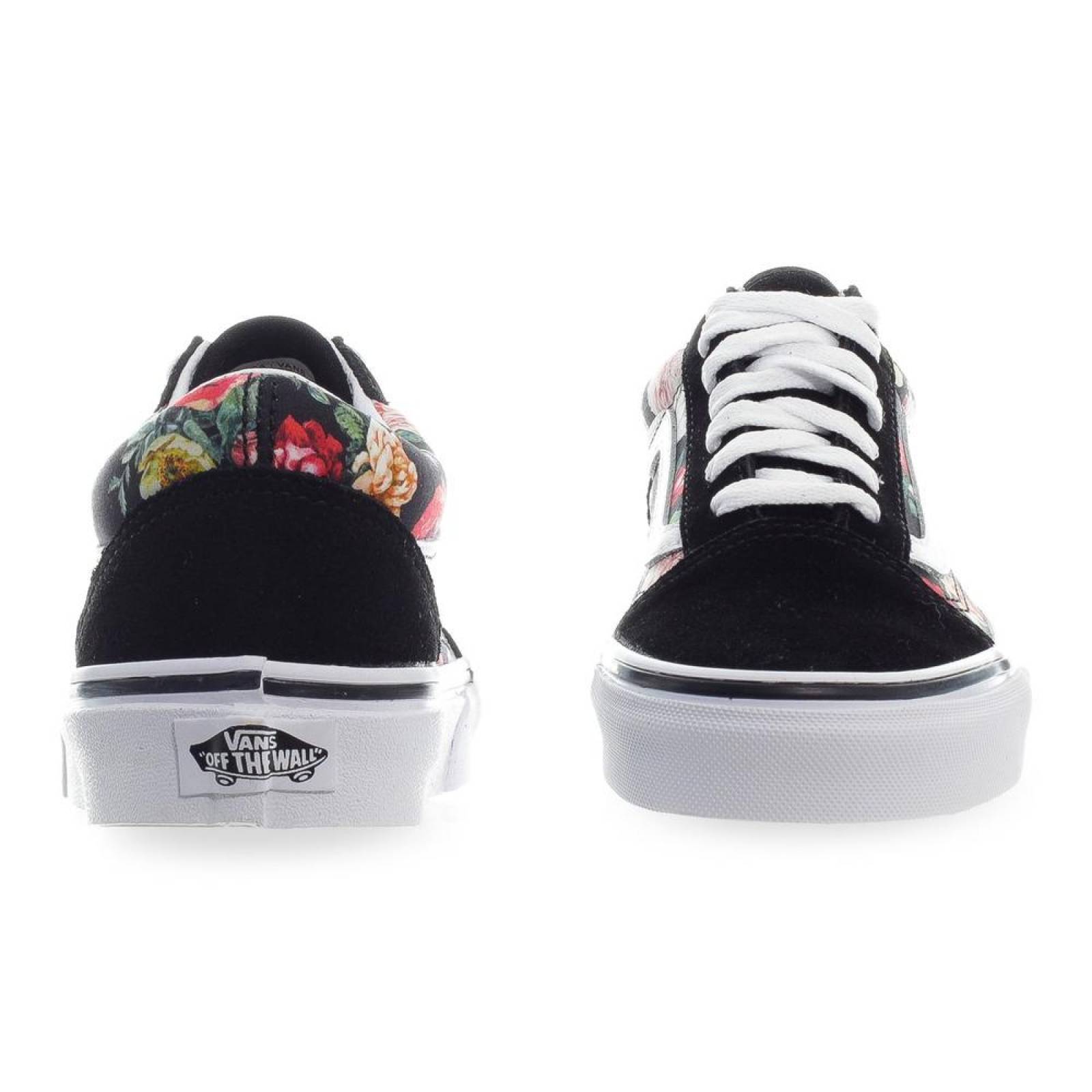 Tenis Vans Old Skool - 4BV5V8X - Negro - Mujer 