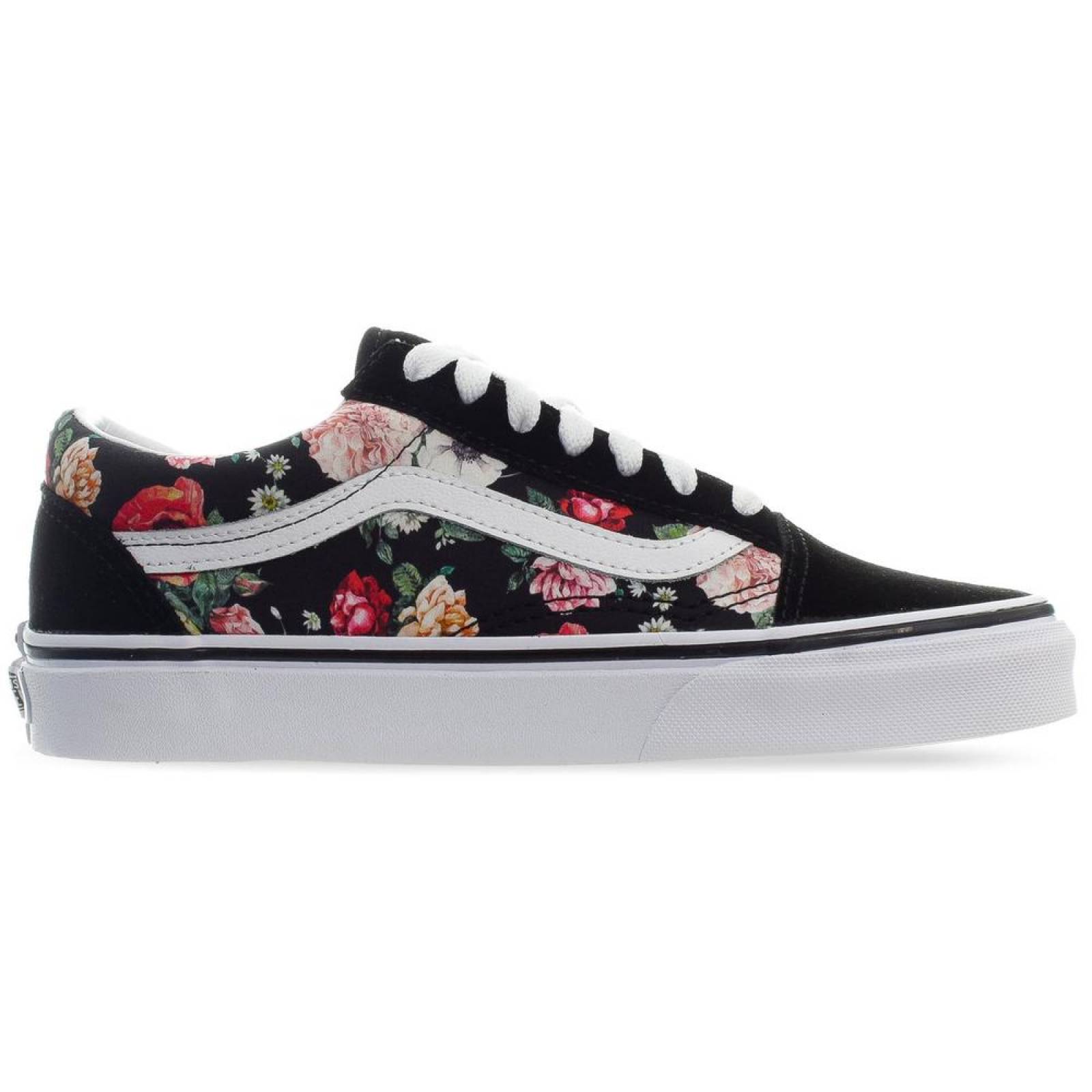 Tenis Vans Old Skool - 4BV5V8X - Negro - Mujer 