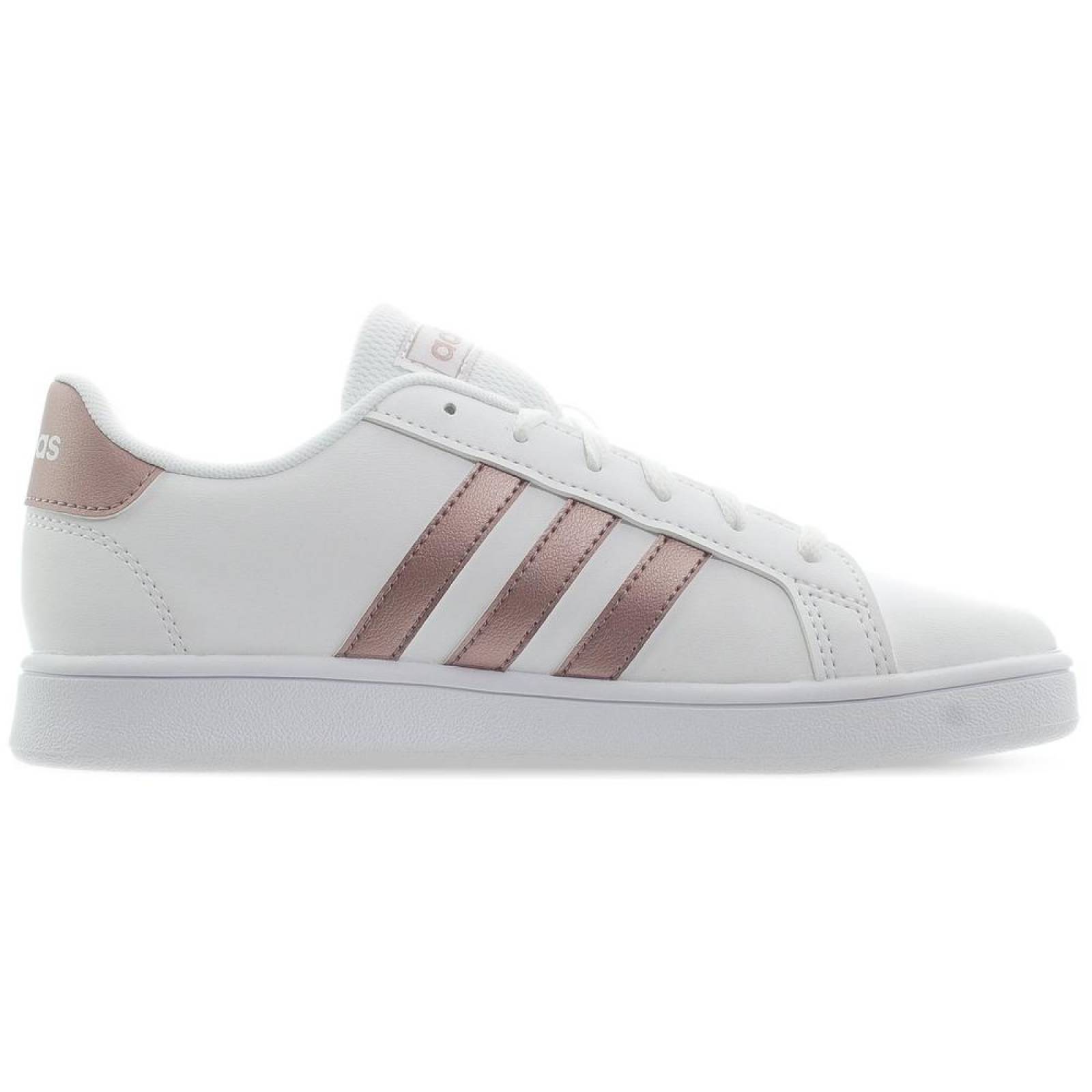 Tenis Adidas Grand Court K - EF0101 - Blanco - Mujer