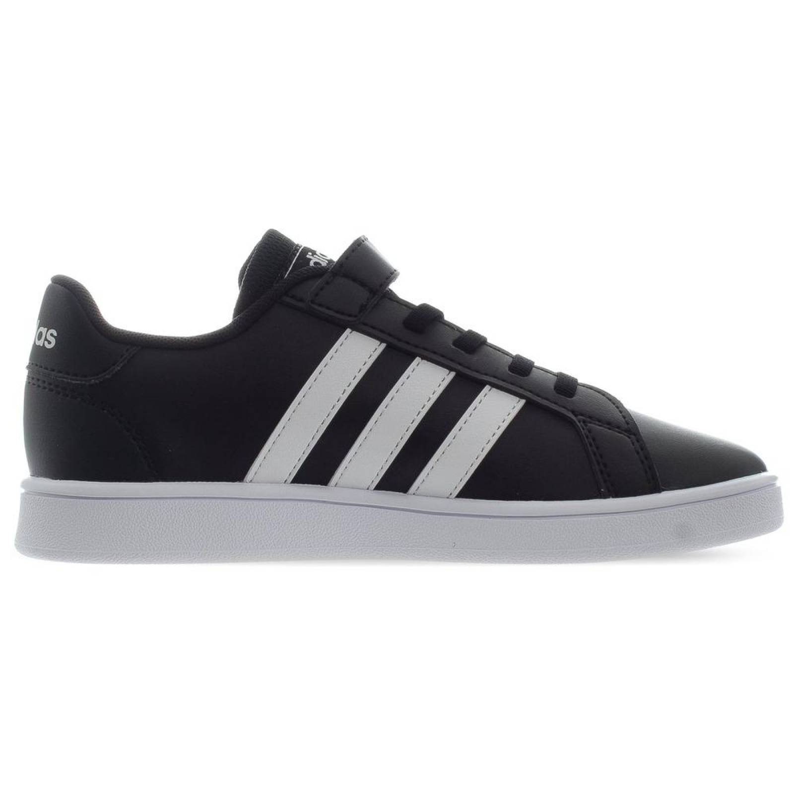 Tenis Adidas Grand Court C - EF0108 - Negro - NiÃ±os