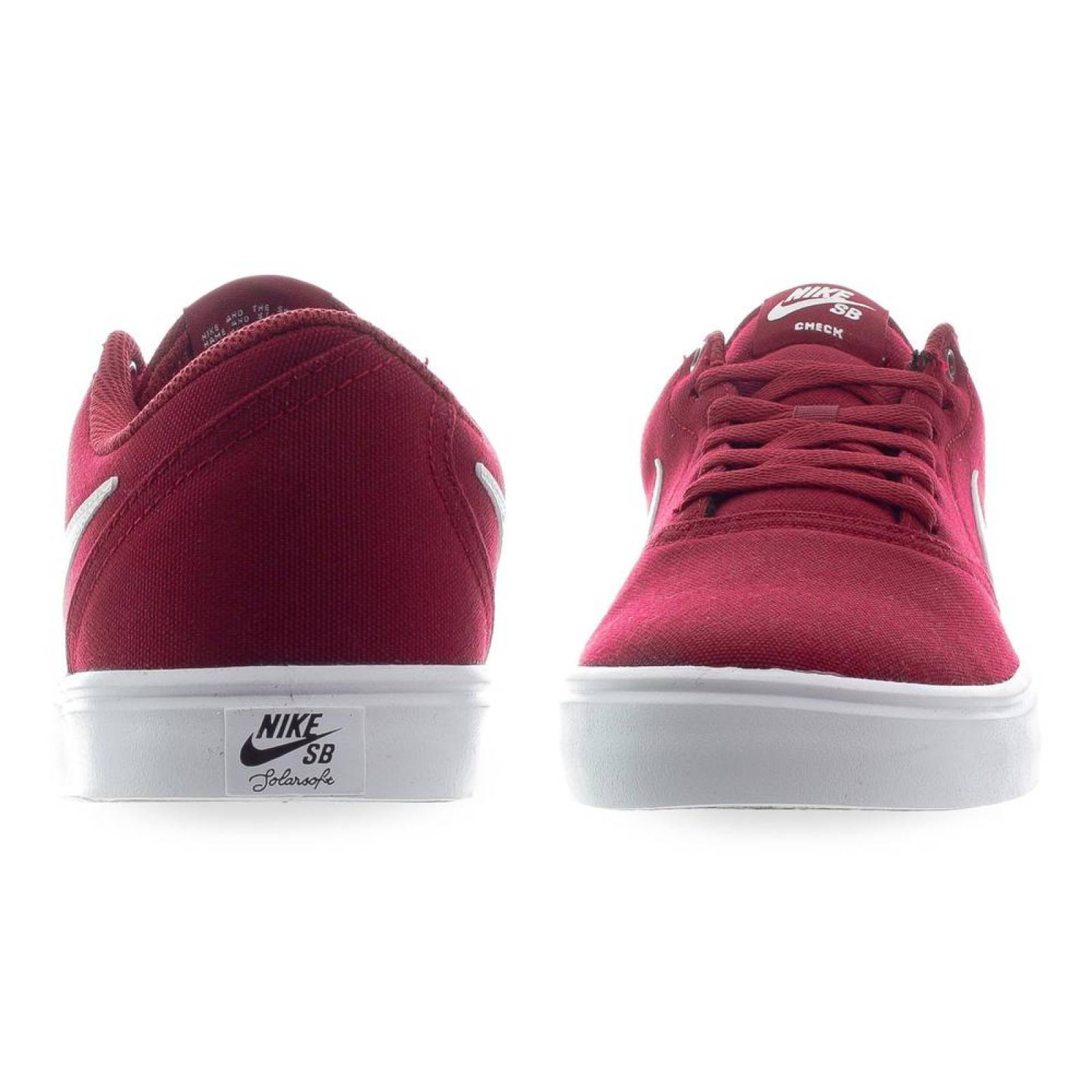Tenis Nike SB Check Solar - 843896602 - Rojo - Hombre 