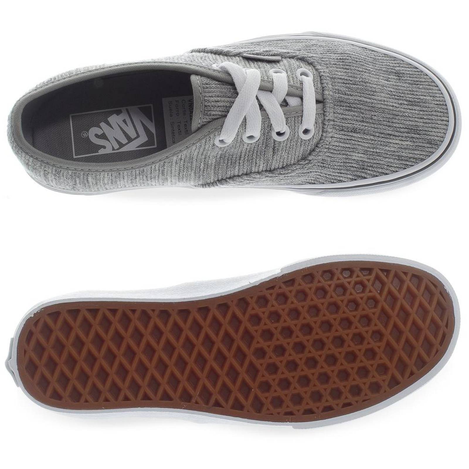 Tenis Vans Authentic - 2Z5IV7B - Gris Claro - Mujer