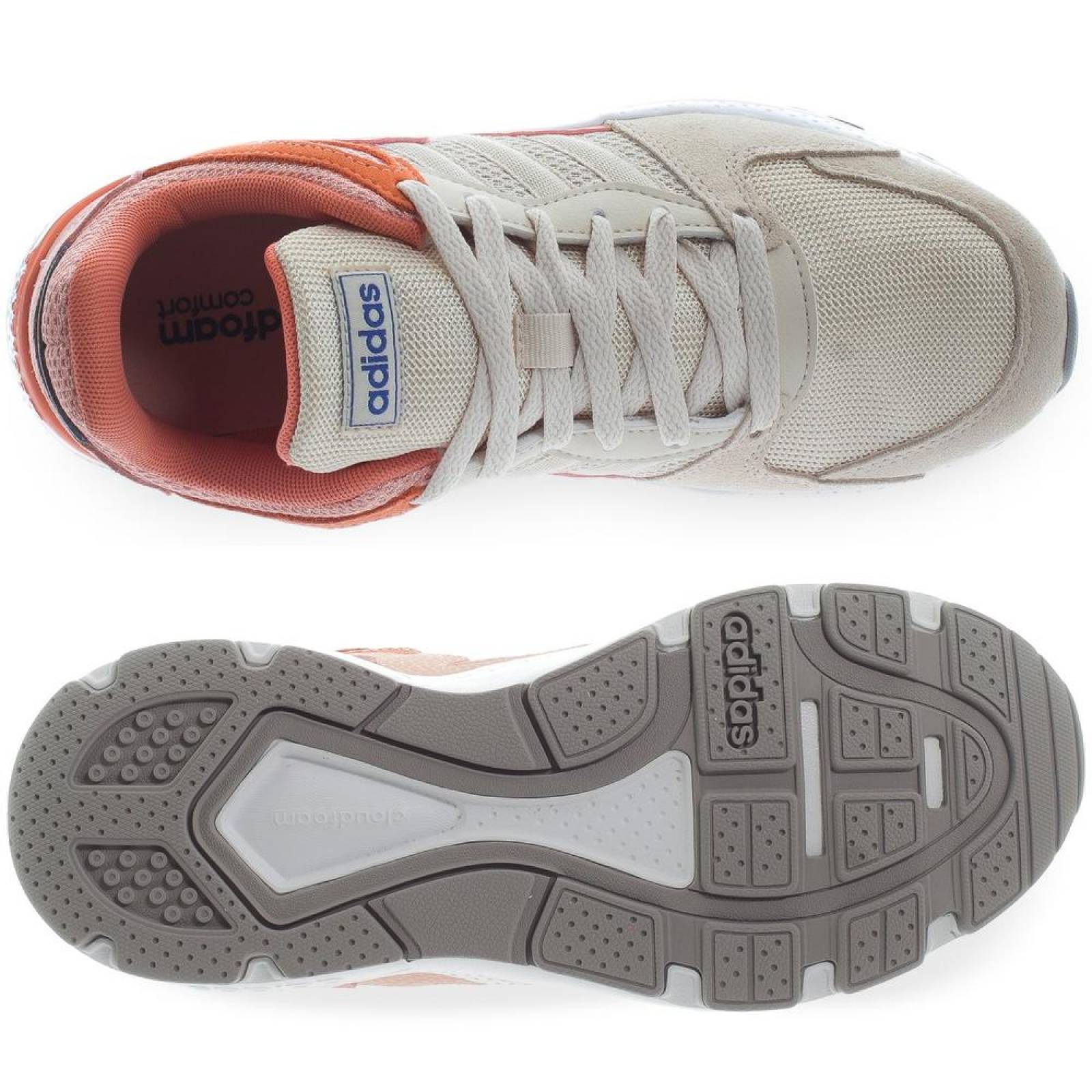 Tenis Adidas Crazychaos Ef1063 Beige Mujer