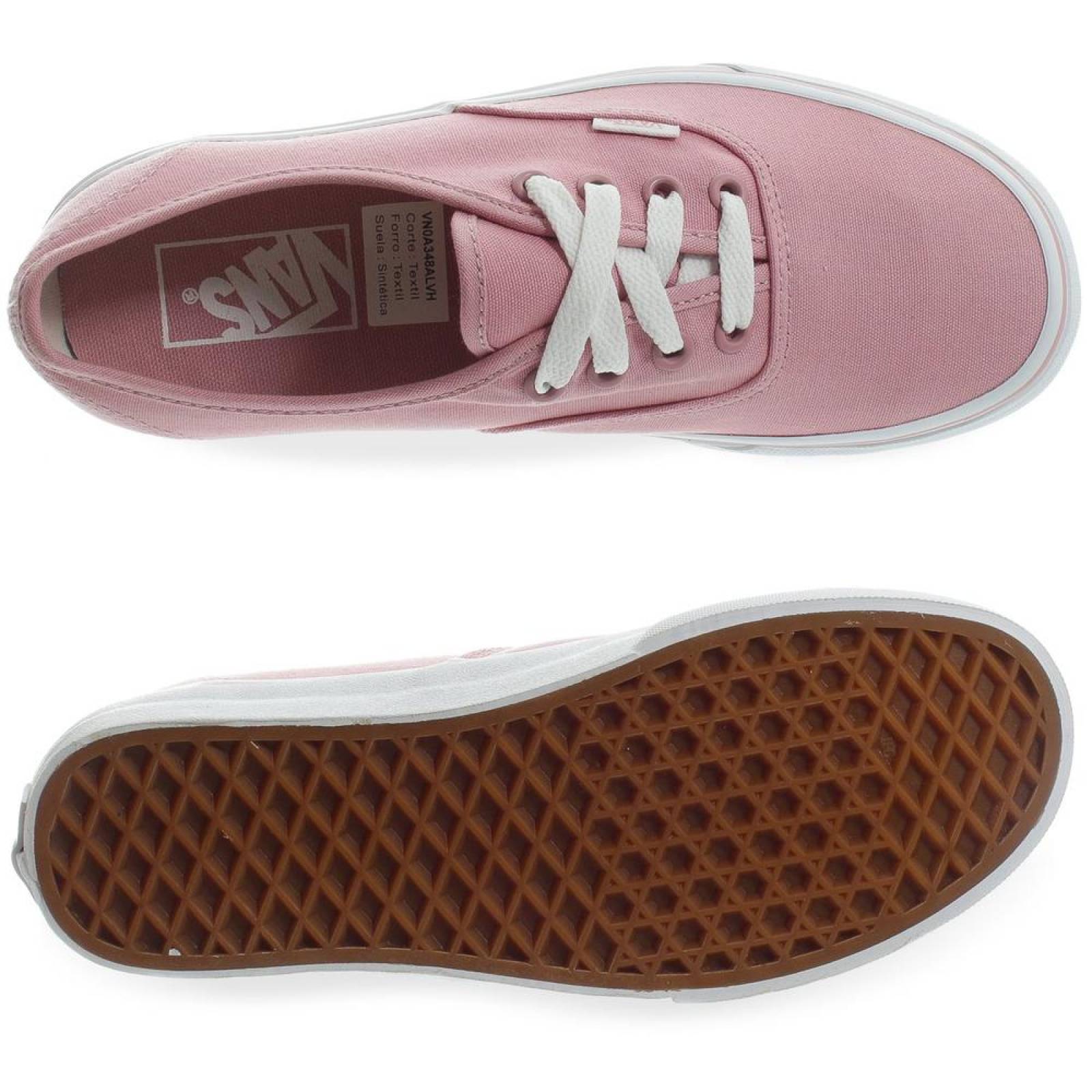 vans authentic hombre rosas