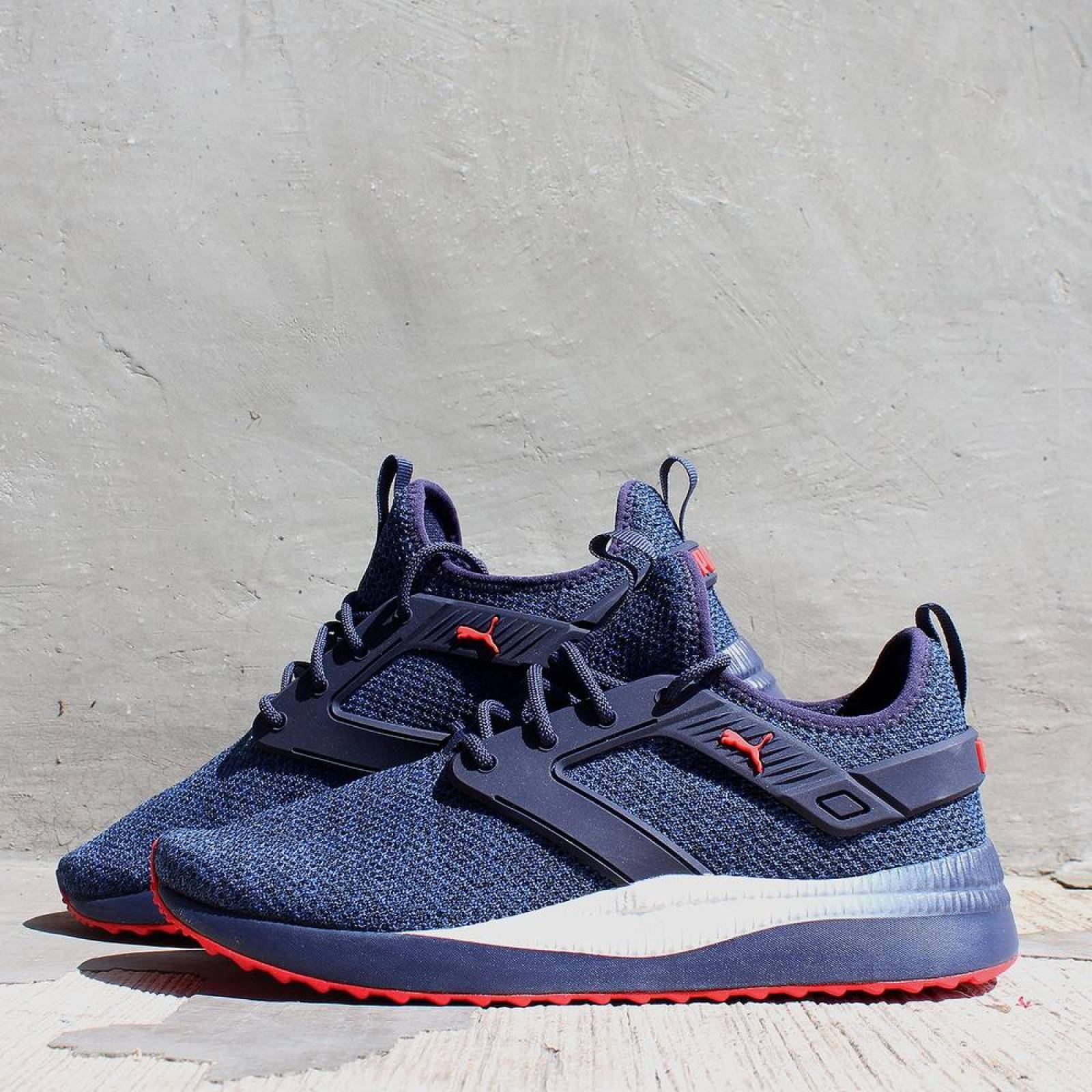 Tenis Puma Pacer Next Excel Variknit - 36912107 - Azul Marino - Hombre 