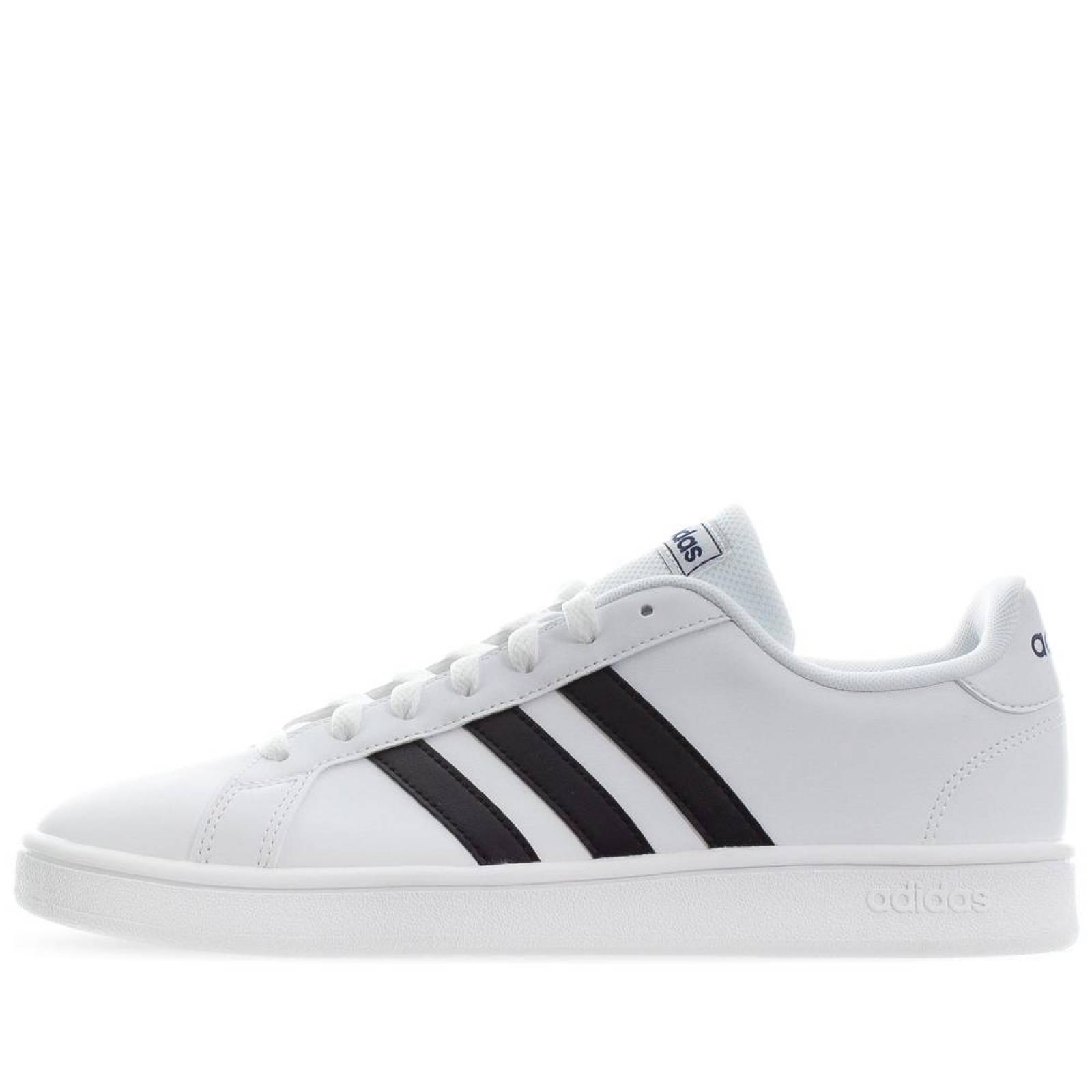 Tenis Adidas Grand Court Base - EE7904 - Blanco - Hombre 