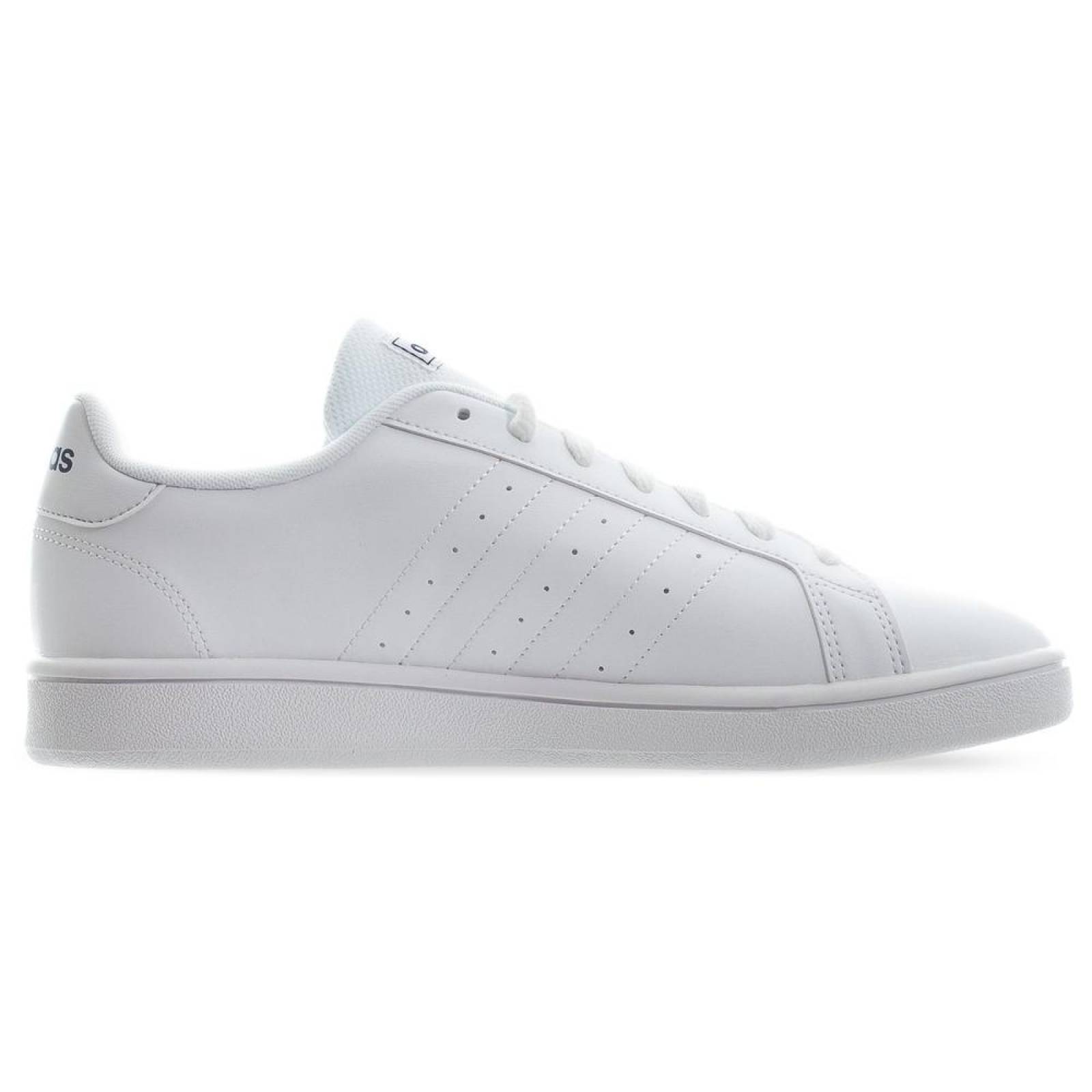 Tenis Adidas Grand Court Base - EE7904 - Blanco - Hombre 