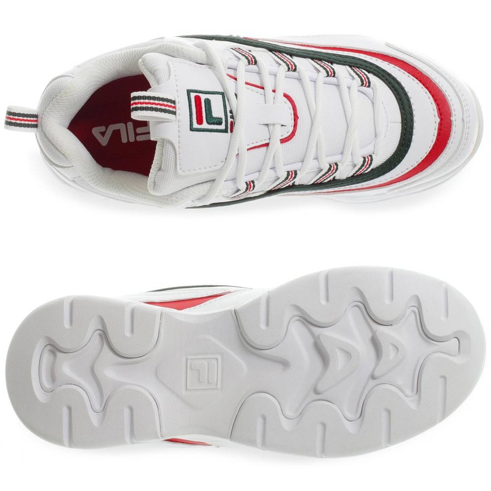 Tenis Fila Ray - 5RM00522124 - Blanco - Mujer 