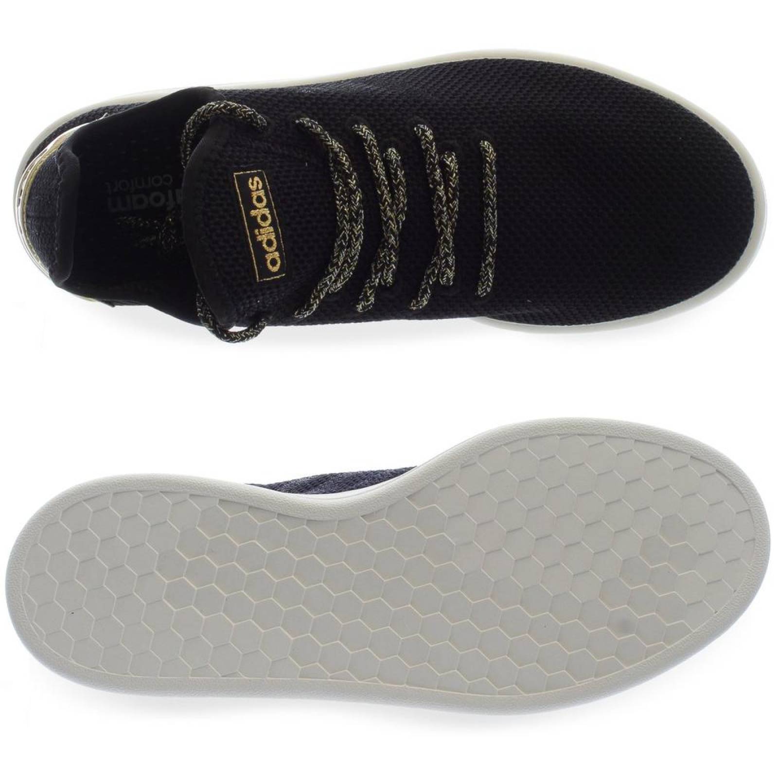 Tenis Adidas Court Adapt - EE8115 - Negro - Mujer 