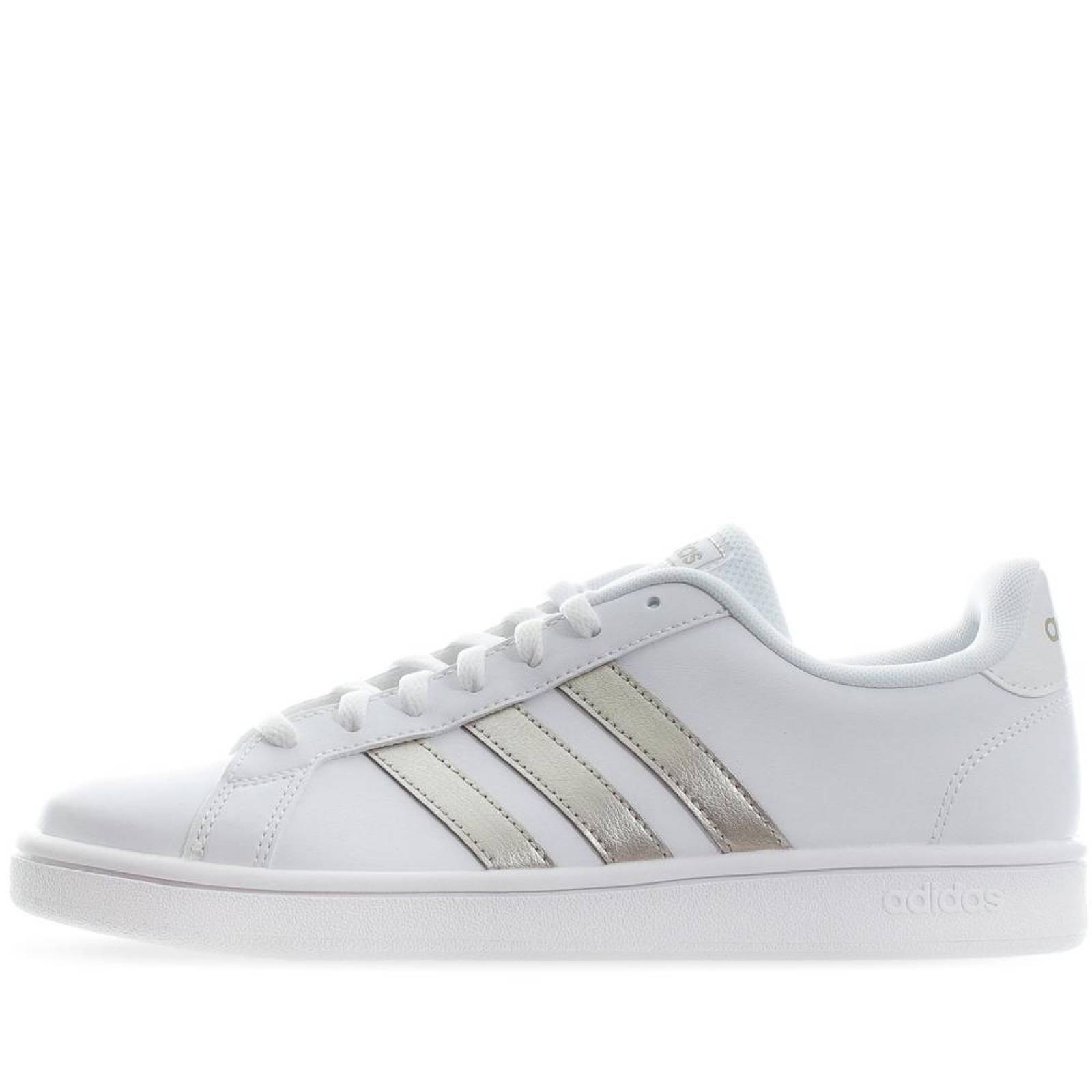 Tenis Adidas Grand Court Base - EE7874 - Blanco - Mujer