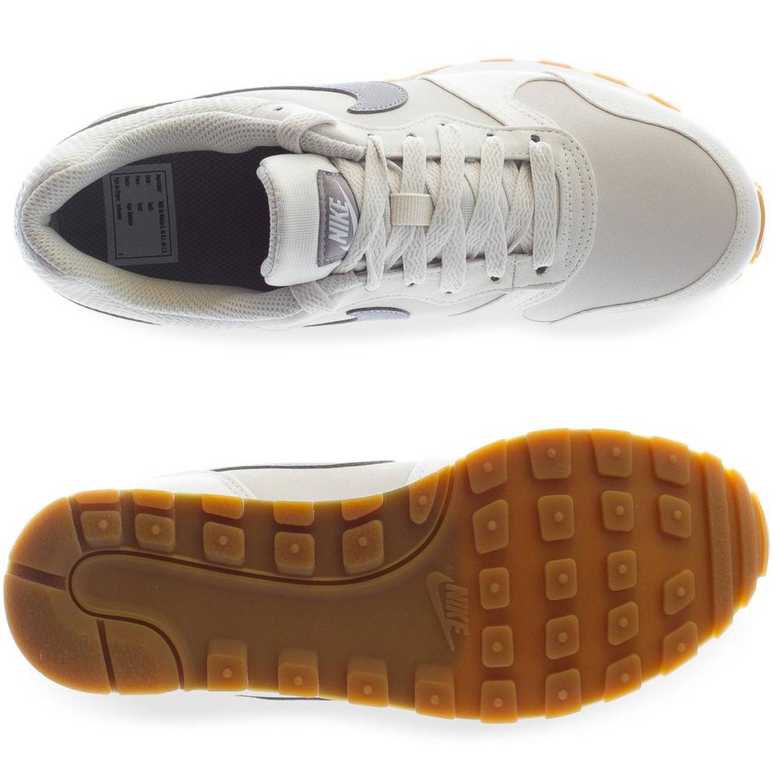 Tenis Nike MD Runner 2 SE - AQ9121004 - Blanco Nacar - Mujer 