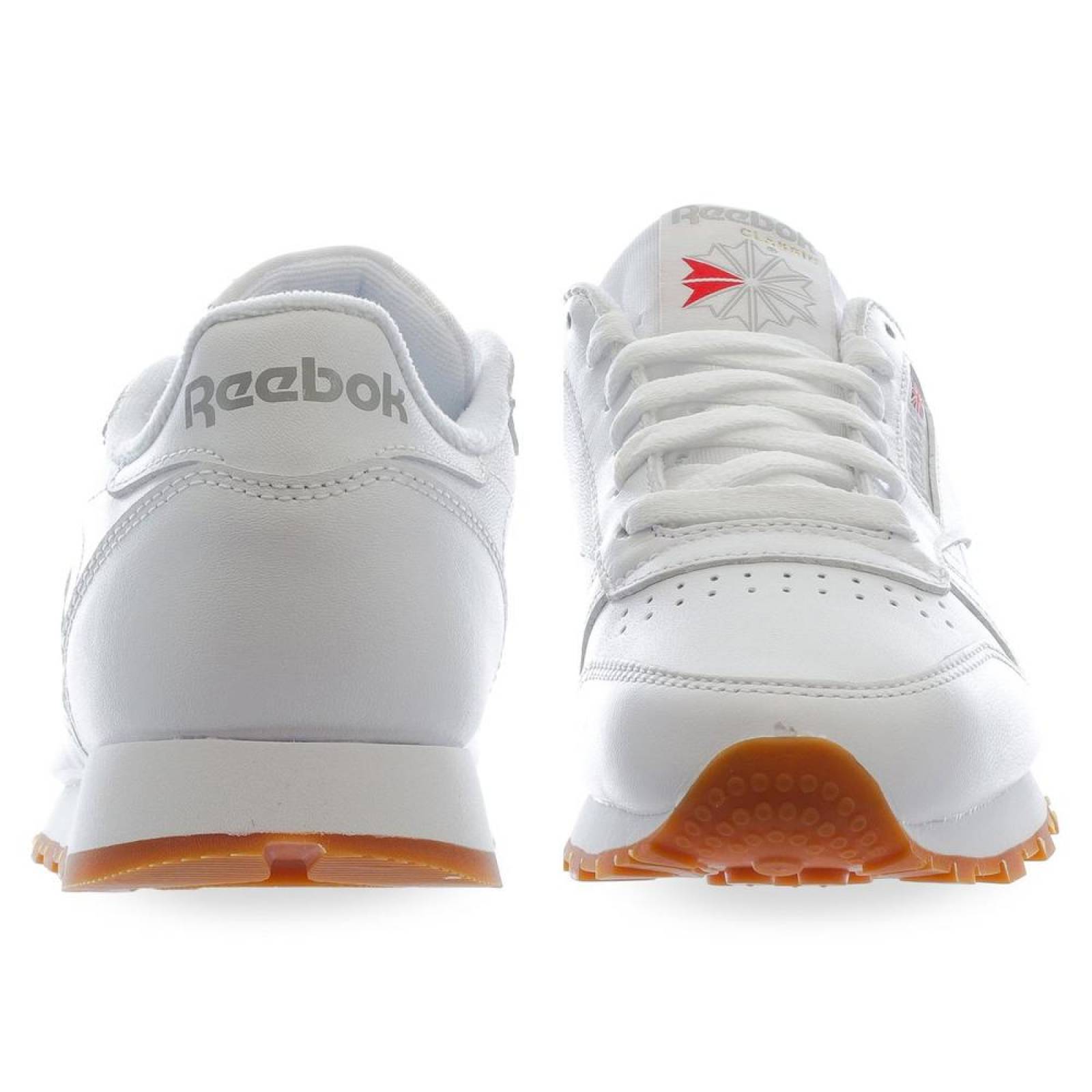 Tenis Reebok CL LTHR - 49803 - Blanco - Mujer 