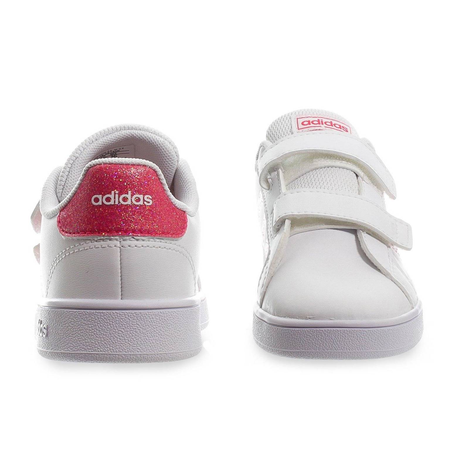 Tenis Adidas Grand Court I - EG3815 - Blanco - Bebes 