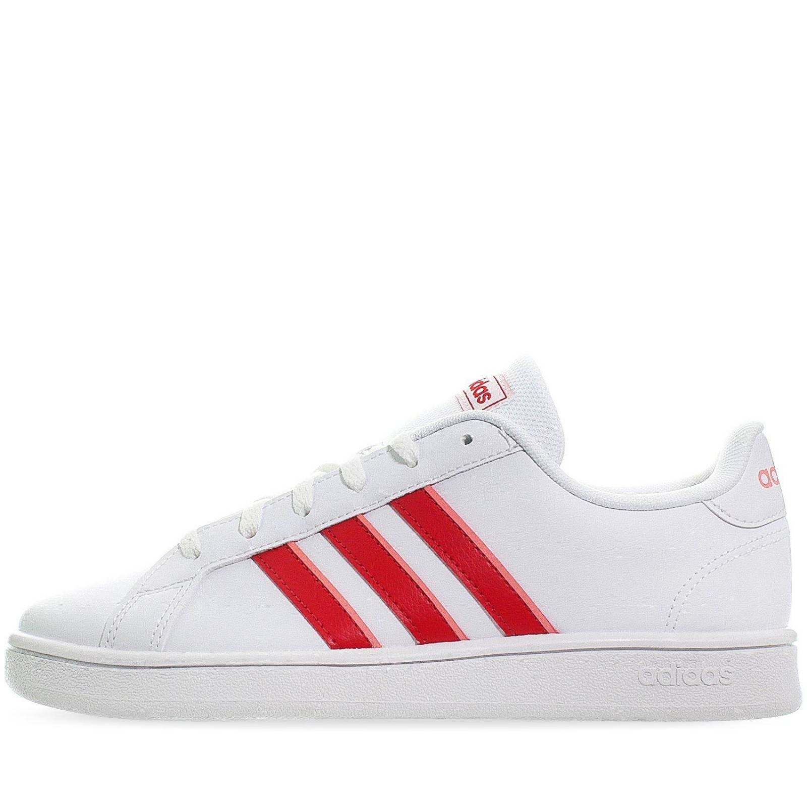 Tenis Adidas Grand Court Base - EG4031 - Blanco - Mujer 