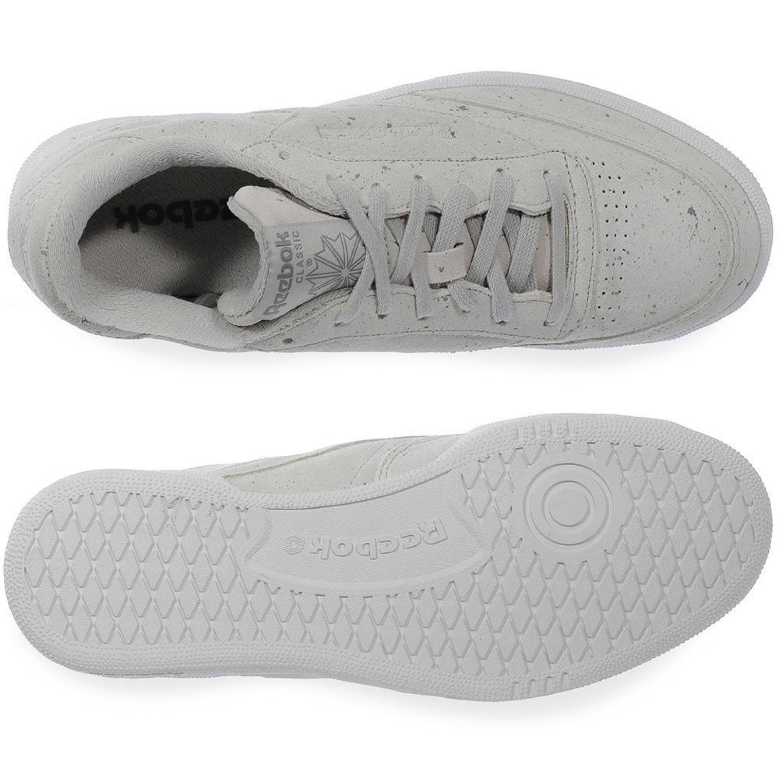 Tenis Reebok Club C 85 SS - BS5239 - Gris - Hombre 