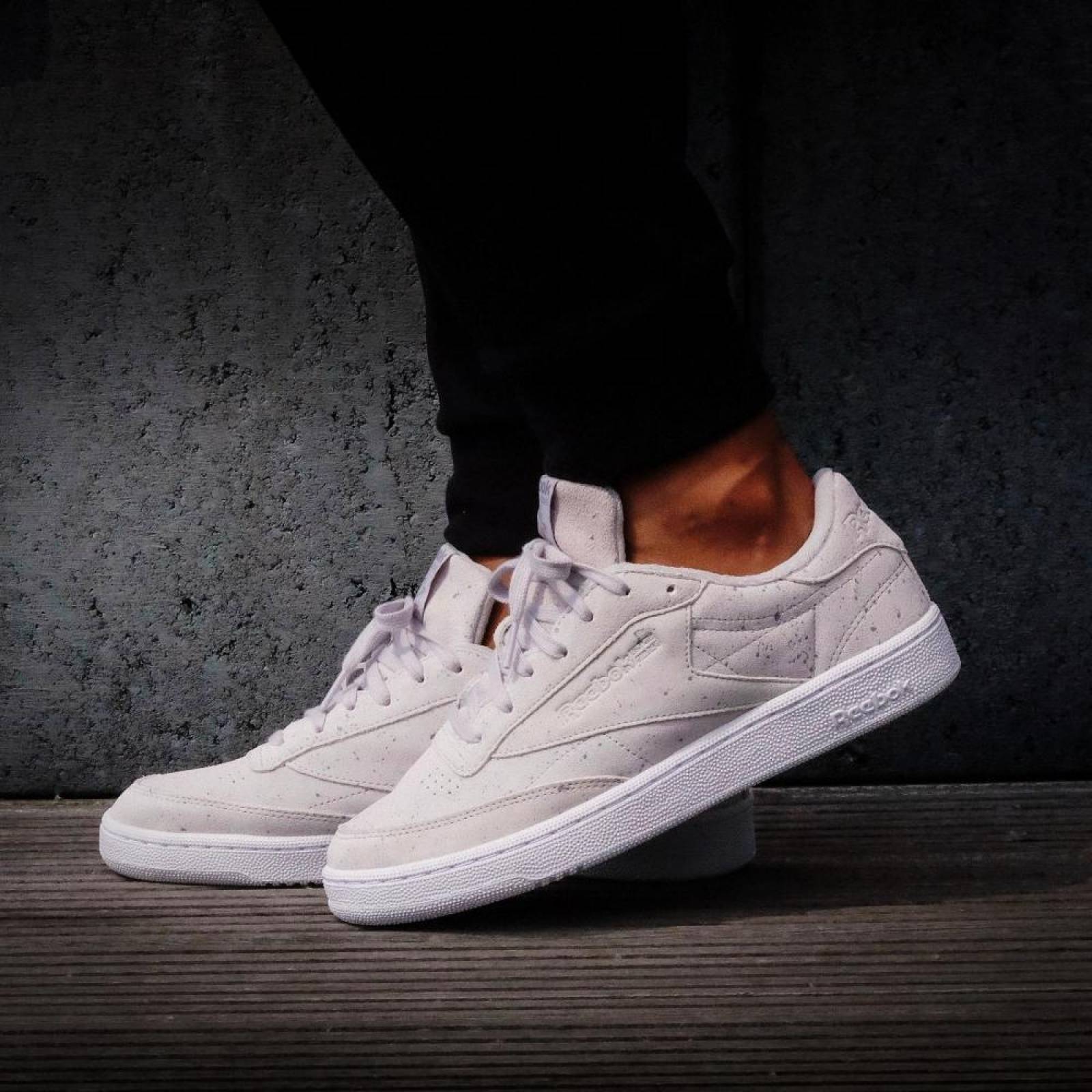 Tenis Reebok Club C 85 SS - BS5239 - Gris - Hombre 
