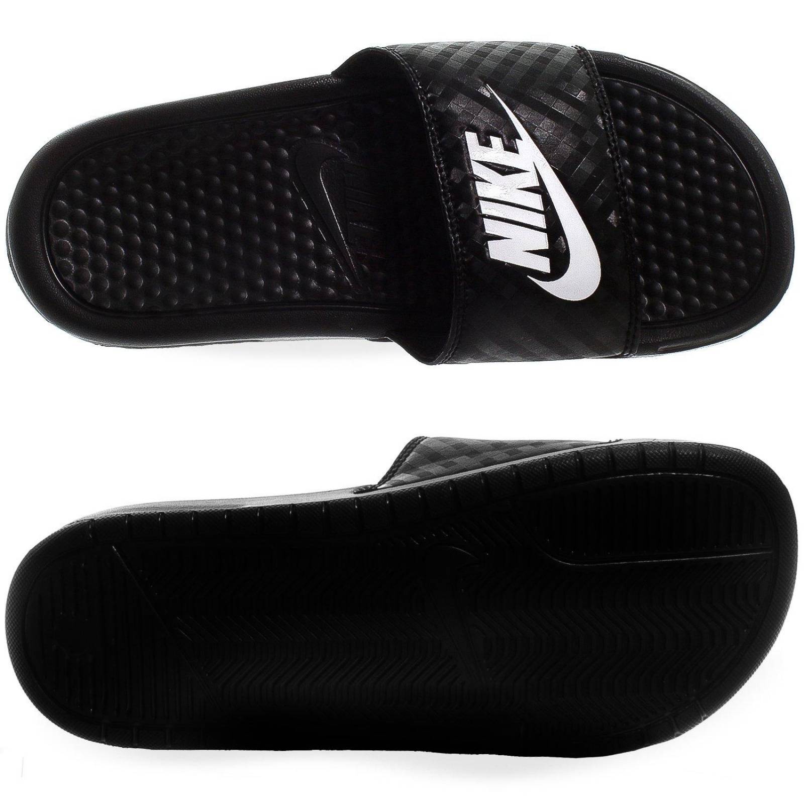 Sandalias Nike Benassi JDI - 343881011 - Negro - Mujer 