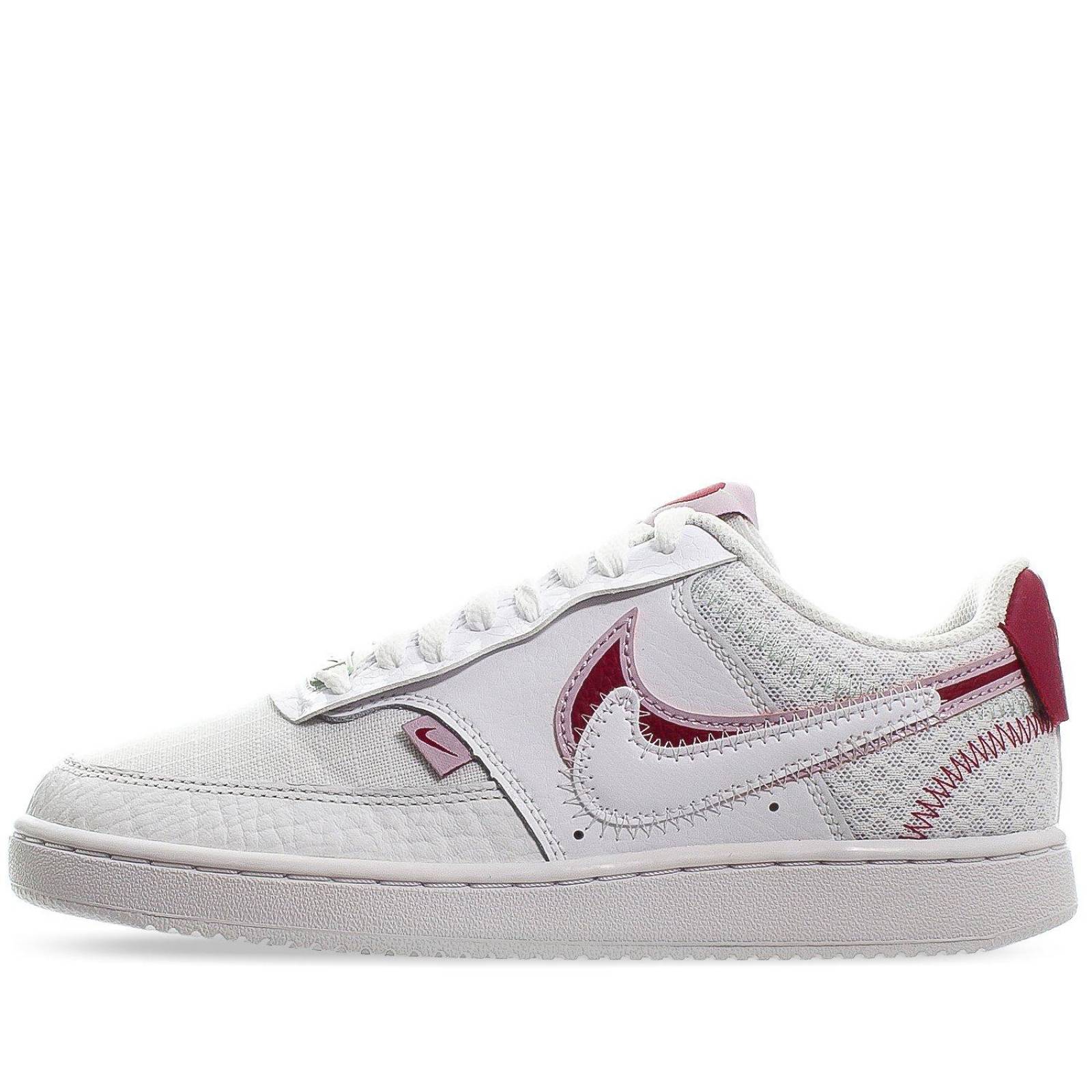 Tenis Nike Court Vision Low Premium - CI7827100 - Blanco - Mujer 