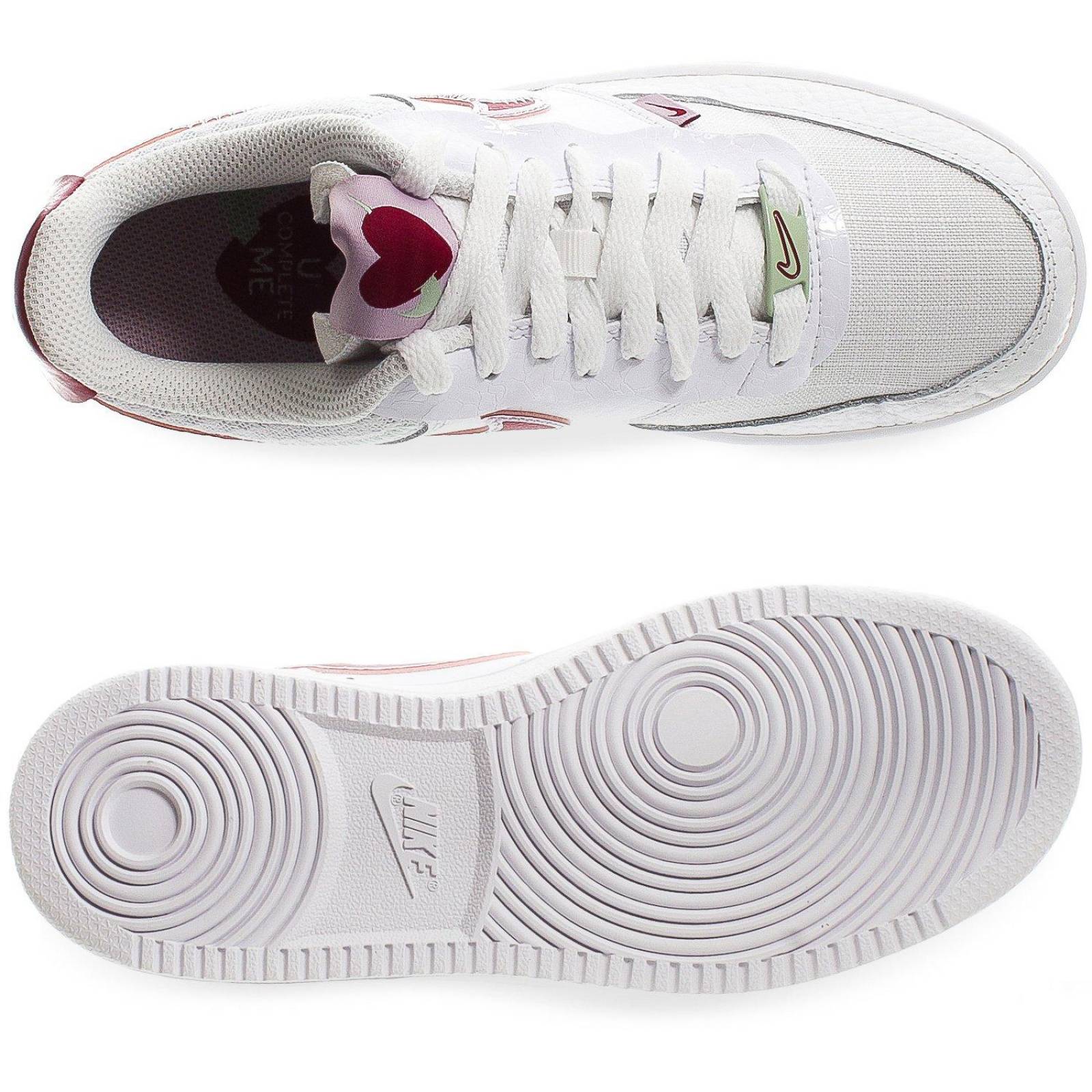 Tenis Nike Court Vision Low Premium - CI7827100 - Blanco - Mujer 