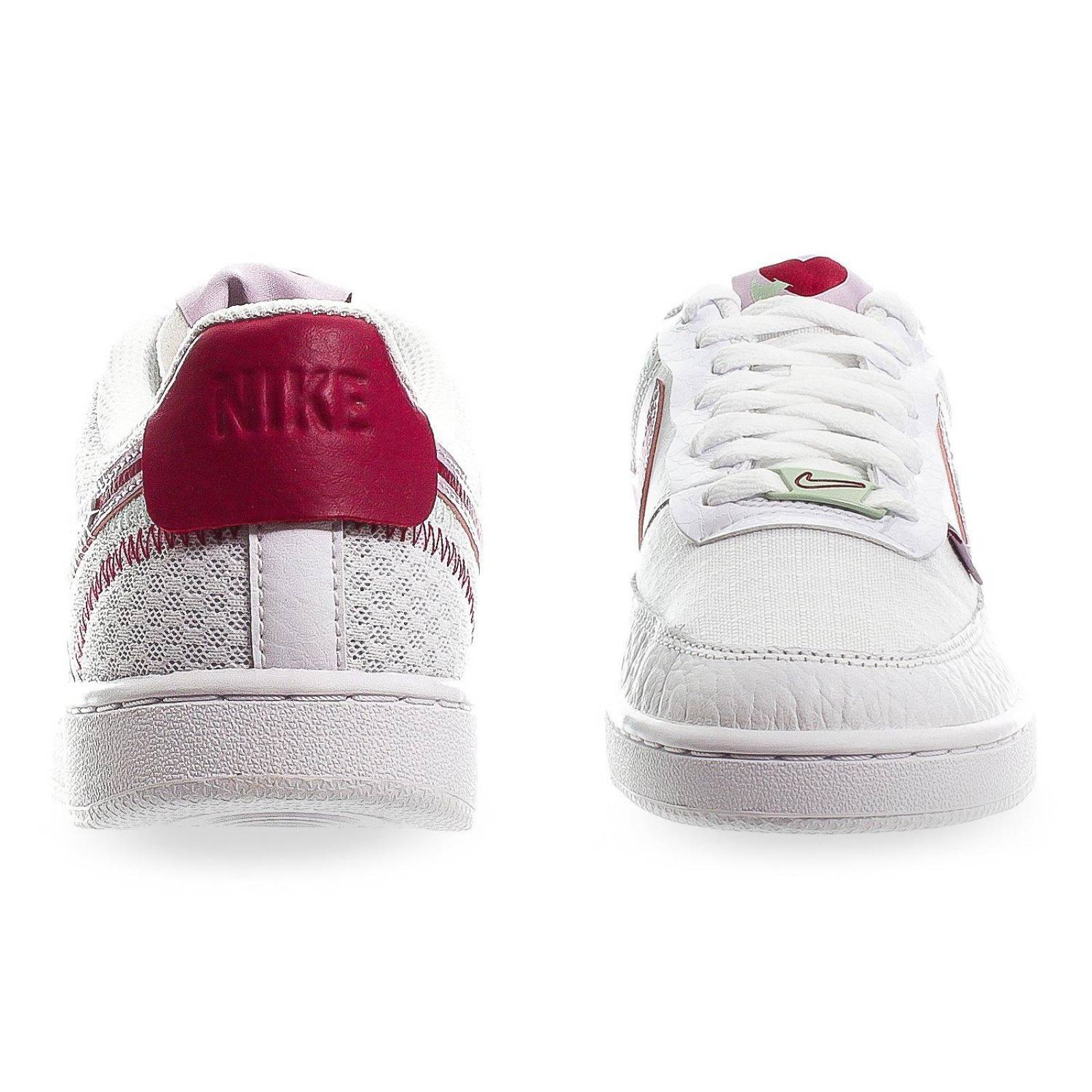 Tenis Nike Court Vision Low Premium - CI7827100 - Blanco - Mujer 