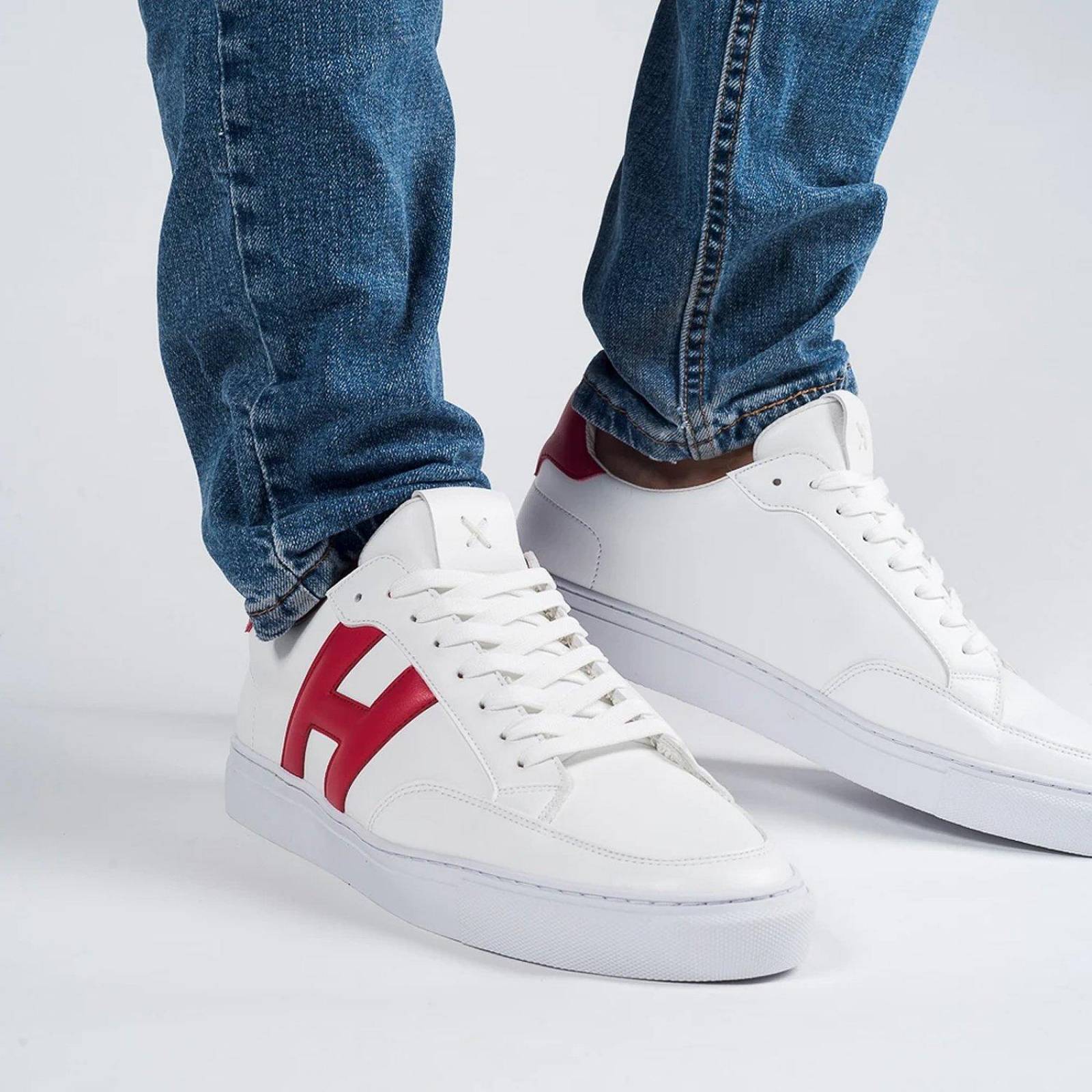 Tenis Urbanos De Mujer Estilo 0739Hg5 Marca H Gros Acabado Malla Color  Oxford Vino
